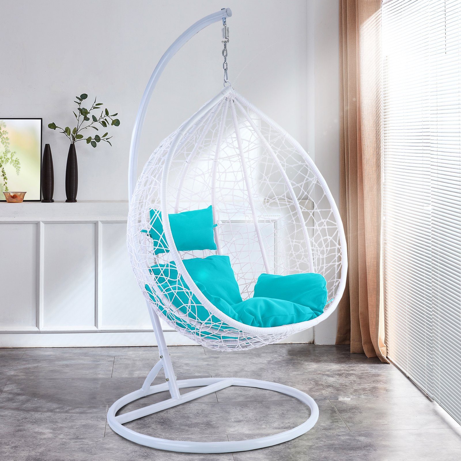 RAMROXX Hängesessel Luxus Hängesessel Miami XXL