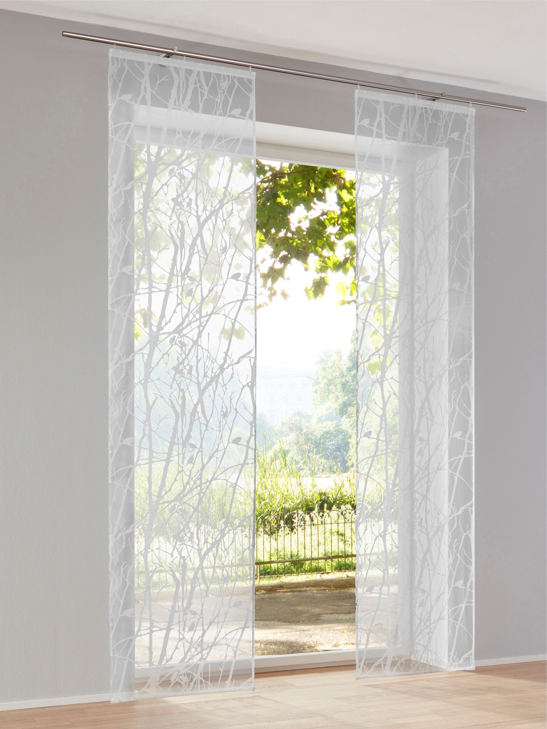 heine Gardine Schiebevorhang, Klettband (1 St),