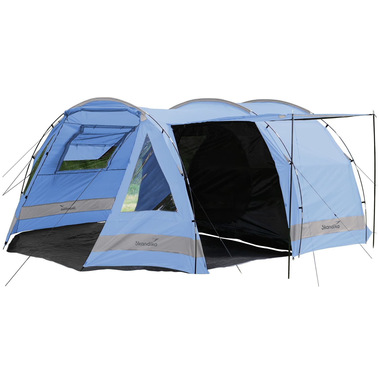 Skandika Tunnelzelt Campingzelt, Familienzelt, Kambo 4,