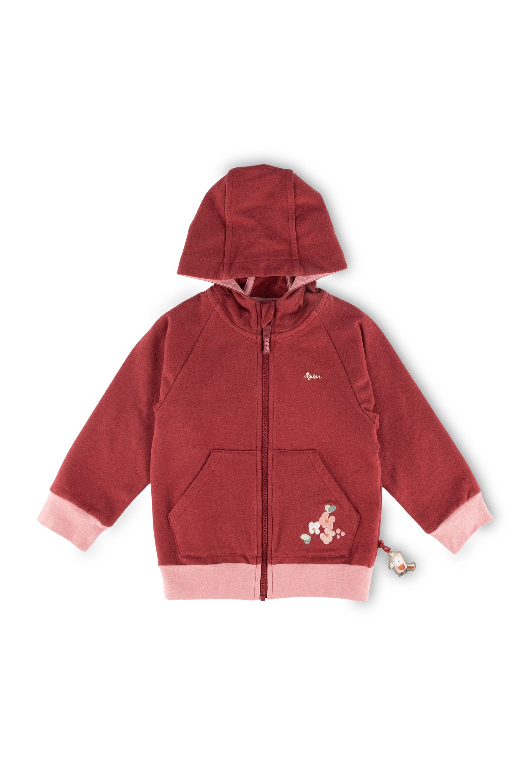 Sigikid Sweatjacke Sweatjacke pink cockatoo (1-tlg)