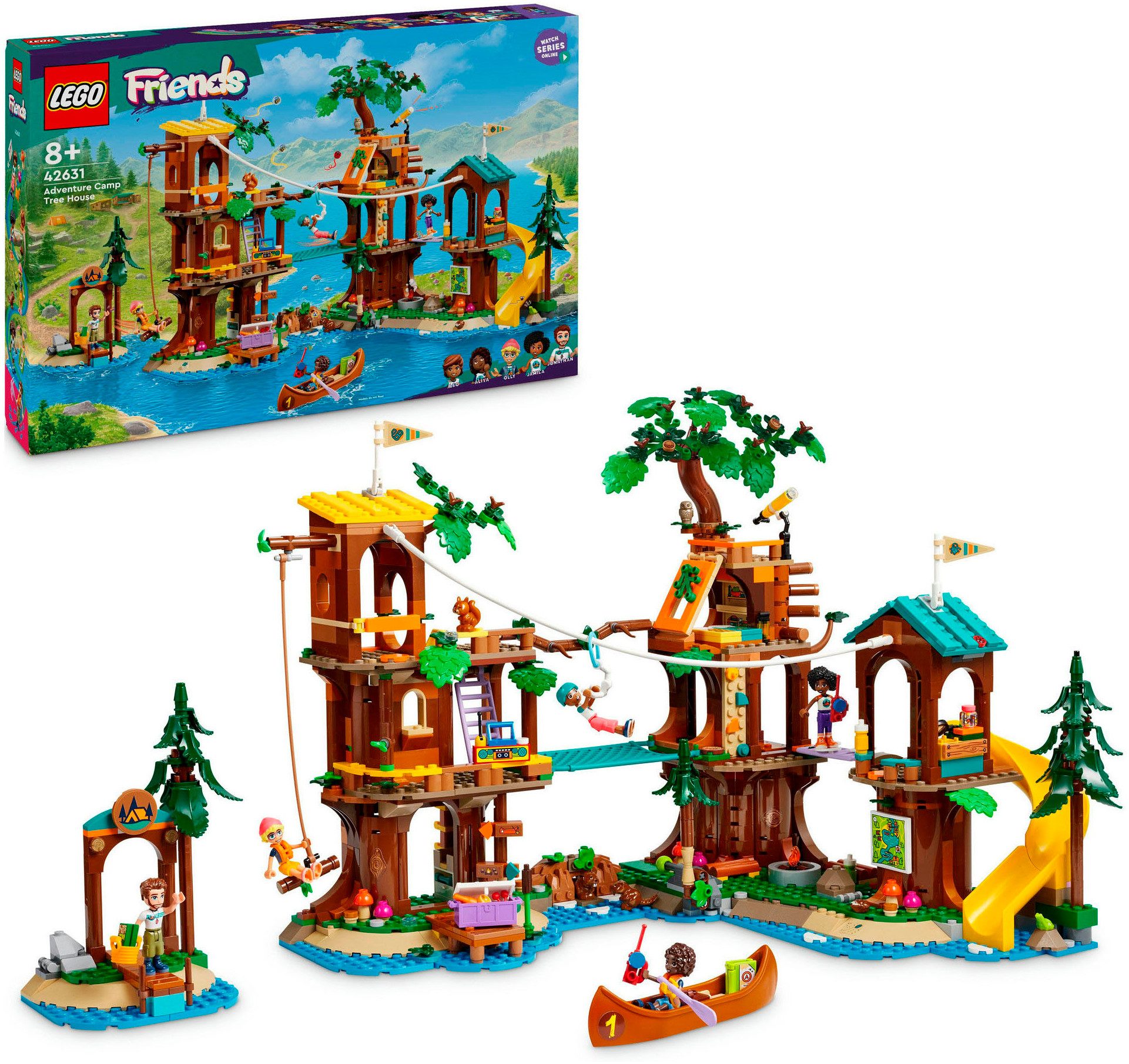 LEGO® Baumhaus im Abenteuercamp (42631), LEGO