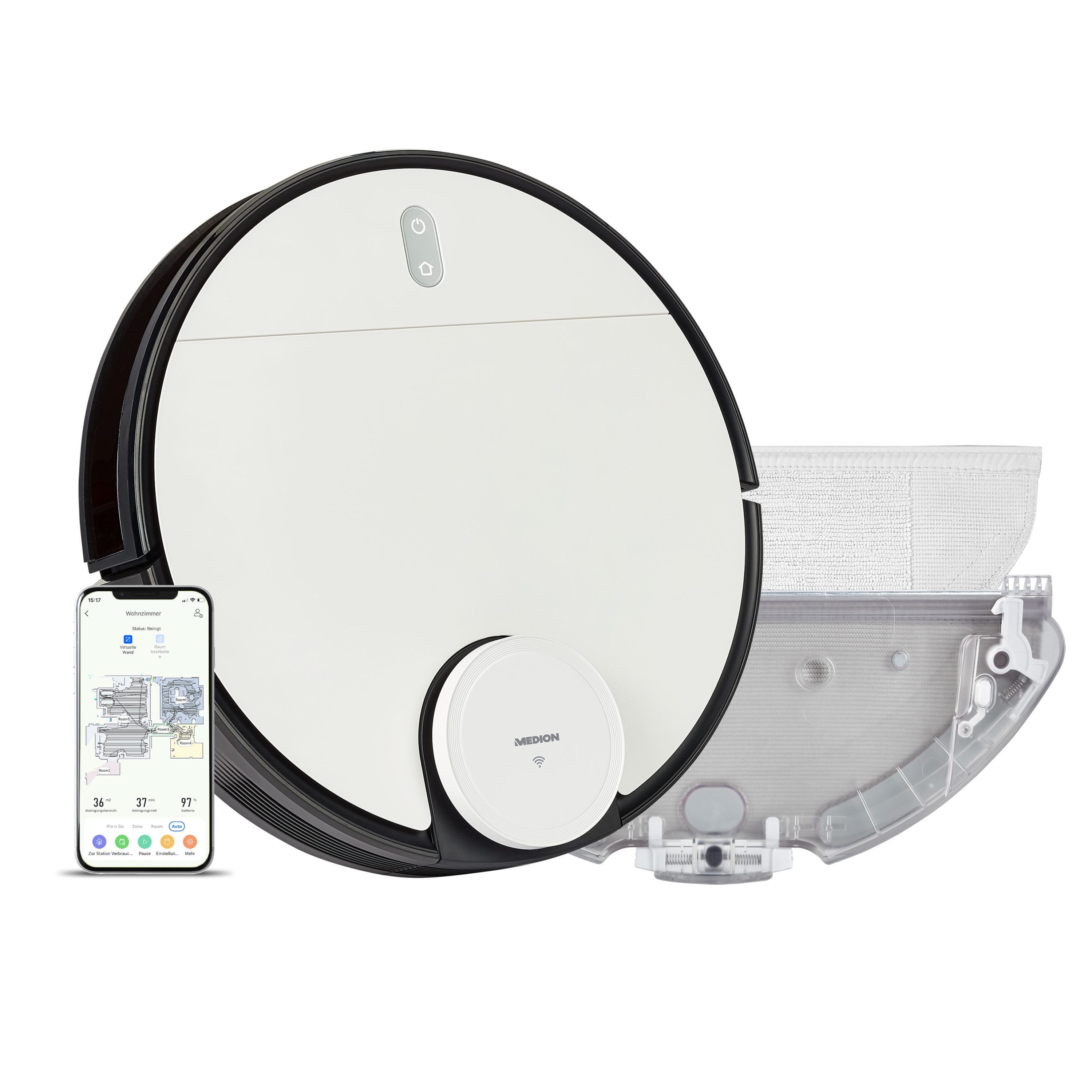 Medion® Saugroboter Saugroboter MEDION® X40 SW