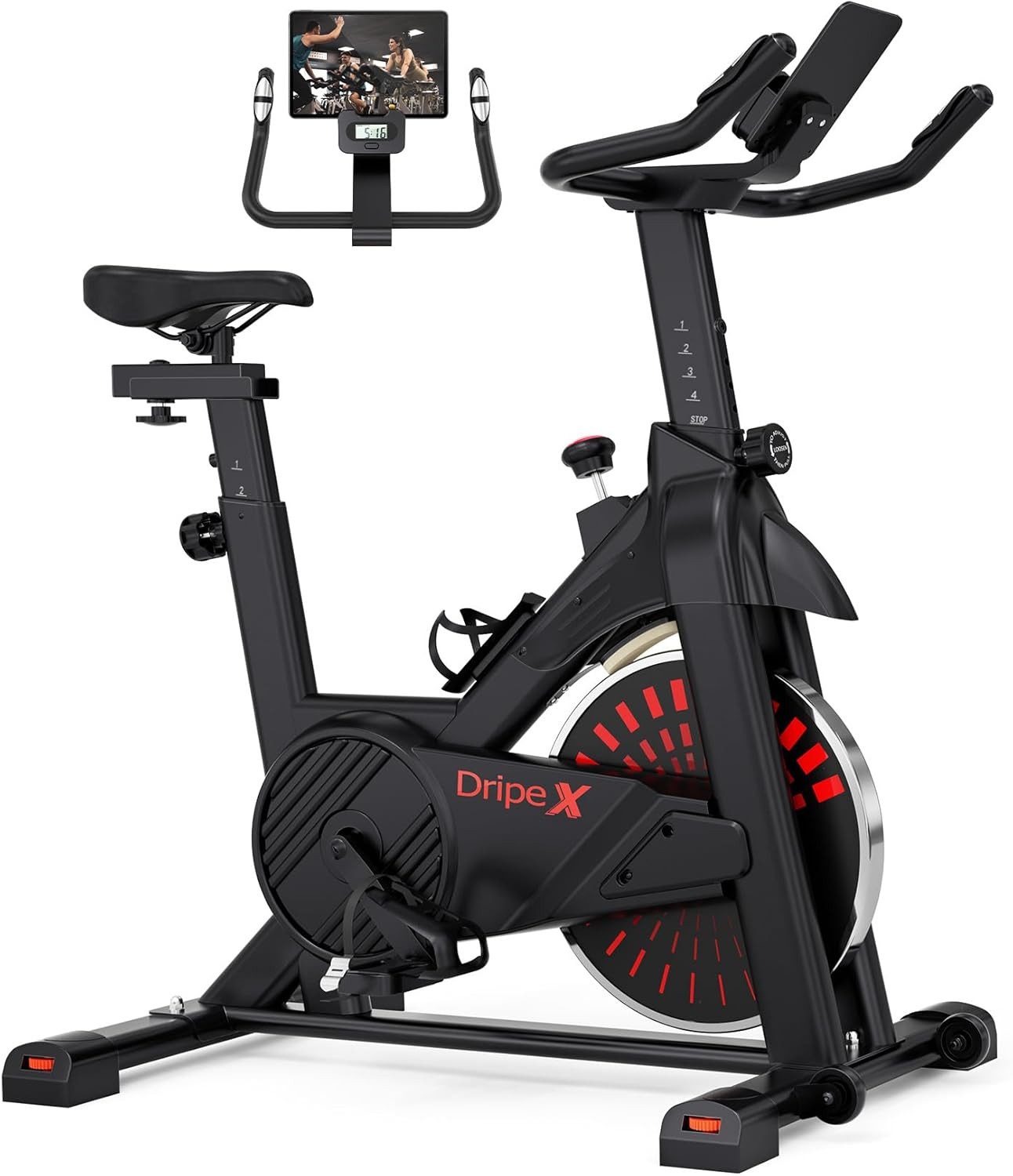 Dripex Heimtrainer Dripex Heimtrainer Fahrrad mit