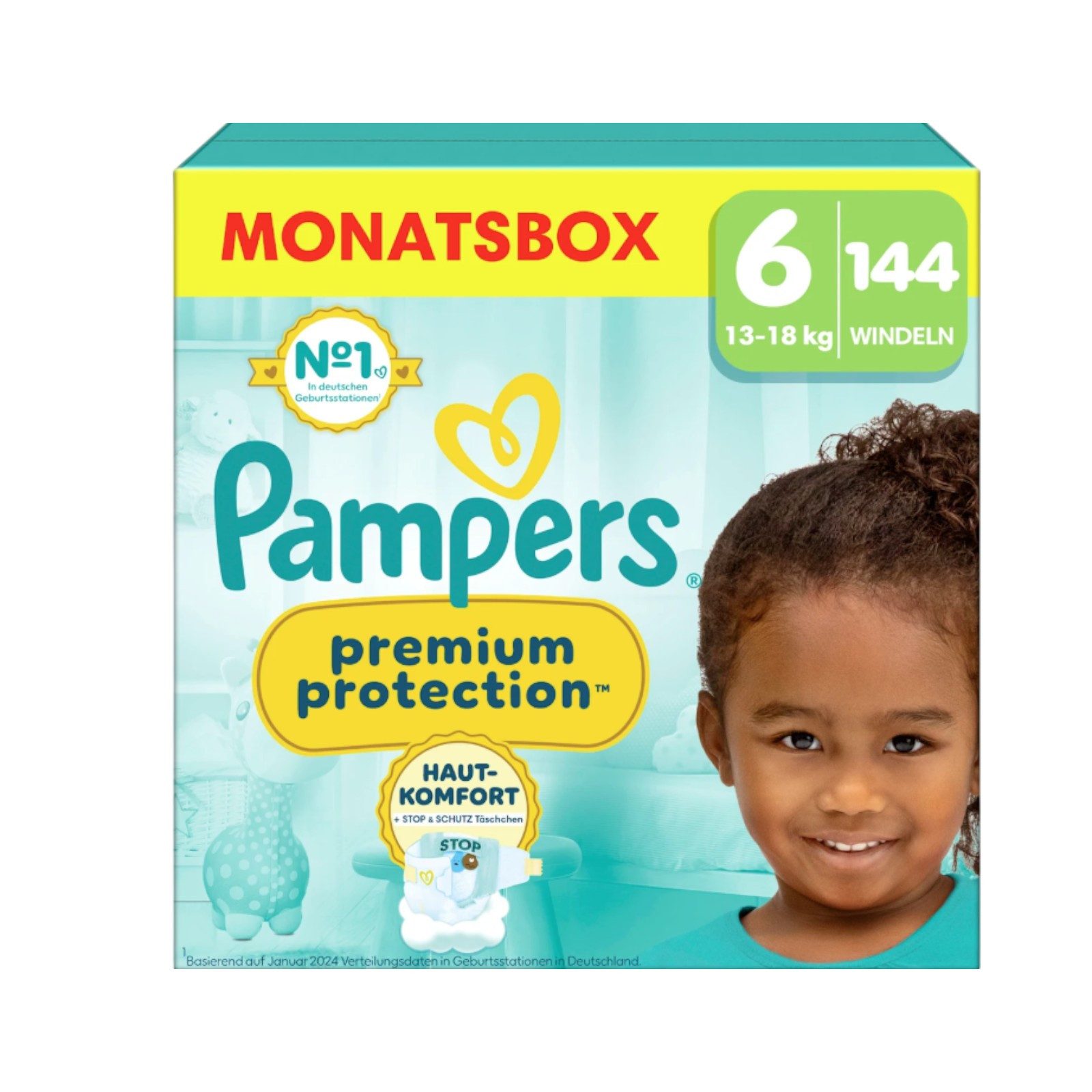 Pampers Windeln Premium Protection Gr.6 Extra