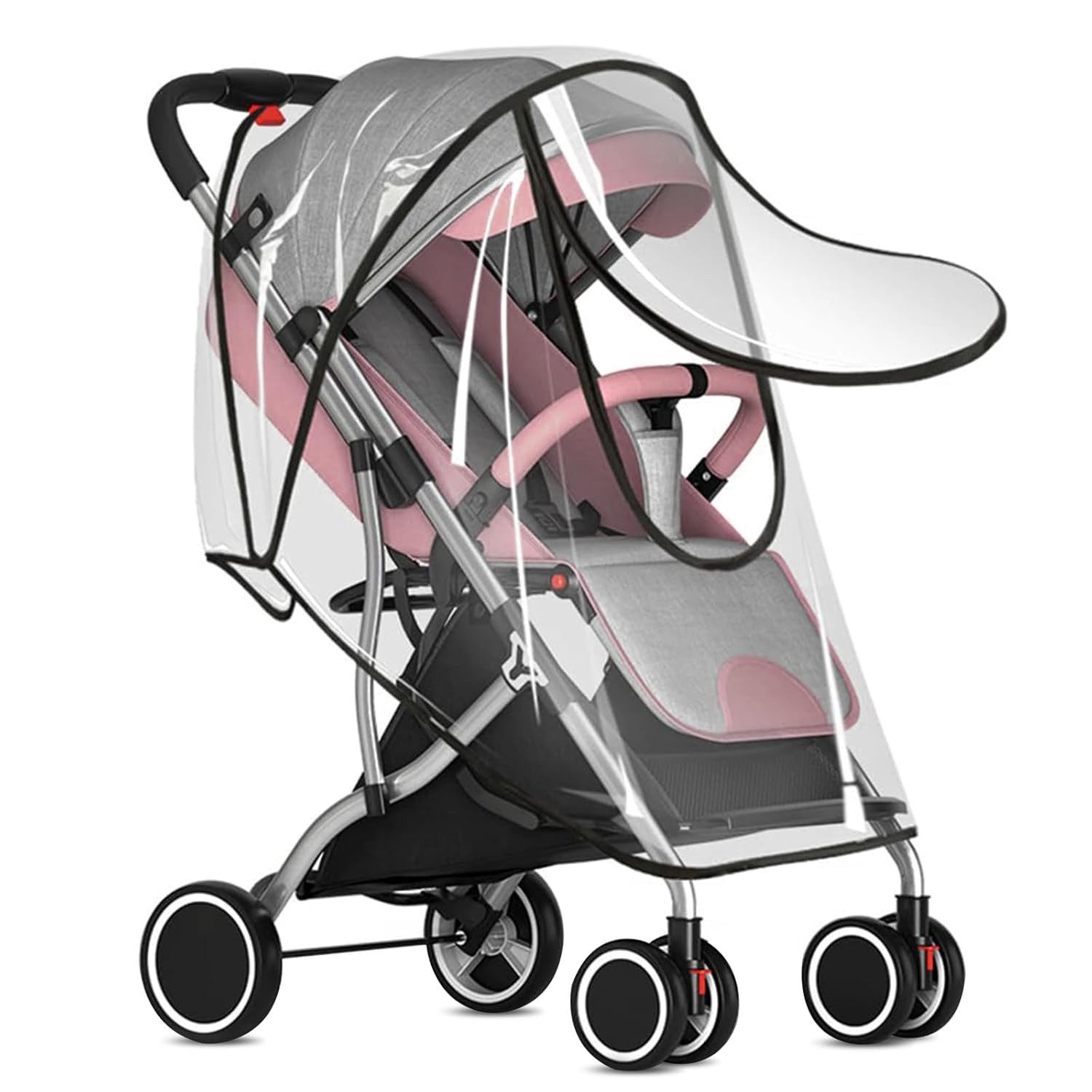 SURFOU Kinderwagen-Regenschutzhülle Kinderwagen Regenschutz Buggy mit