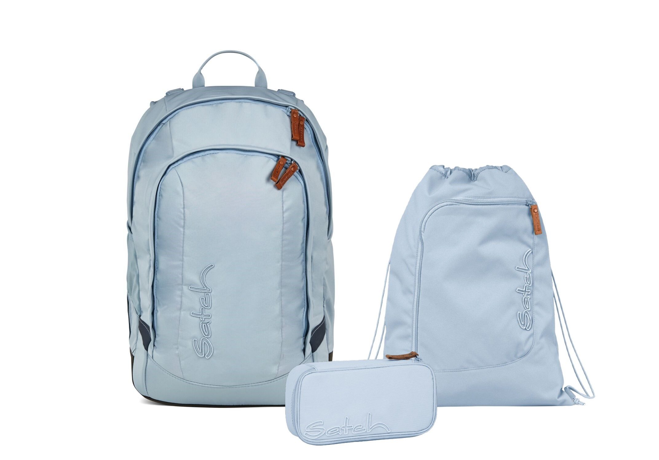 Satch Schulranzen Schulrucksack-Set AIR Nordic Ice