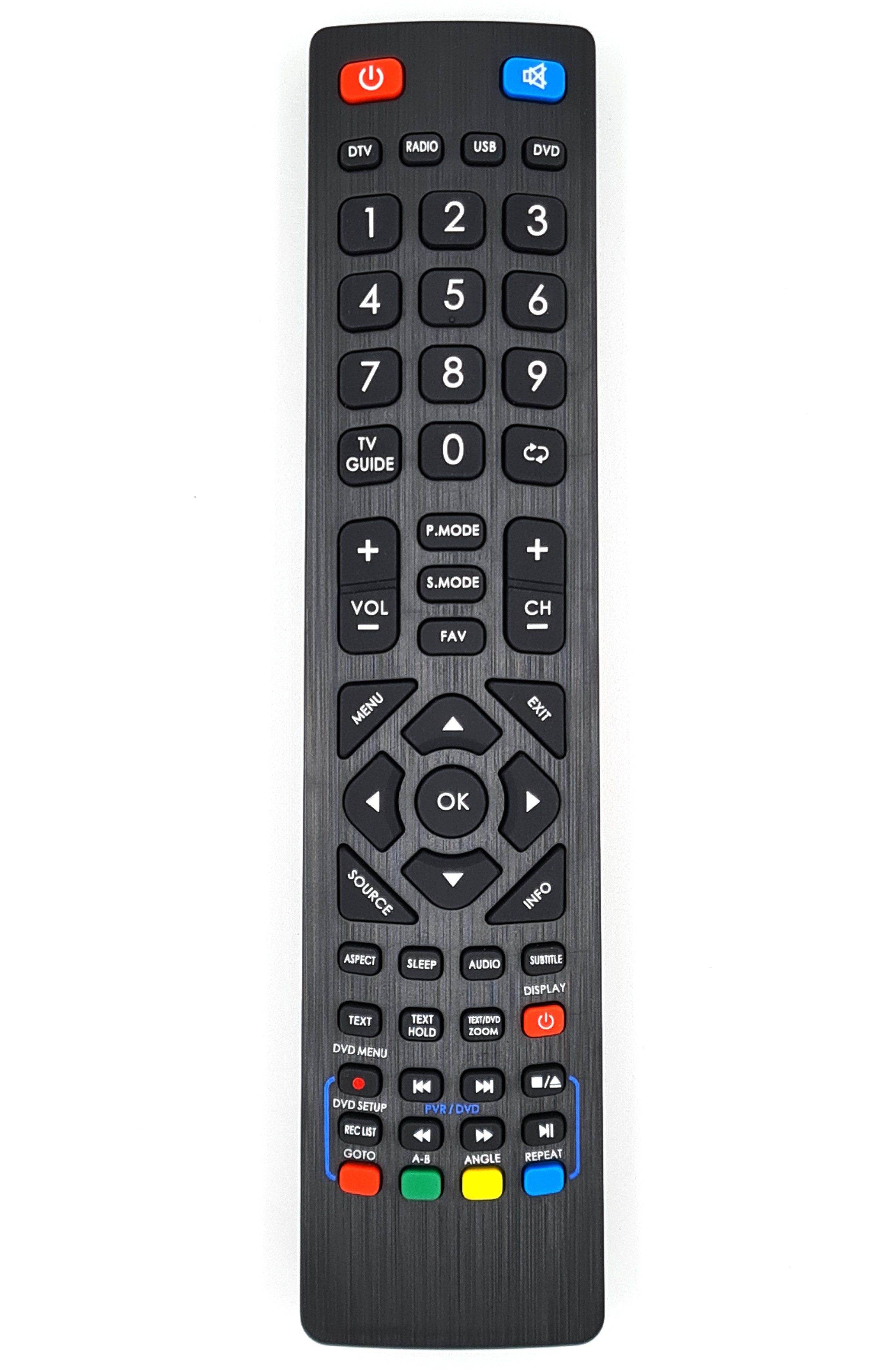 Alltro Fernbedienung für Blaupunkt X32/54G-GB-TCUP, X32/54G-GB-TCUP-DE,