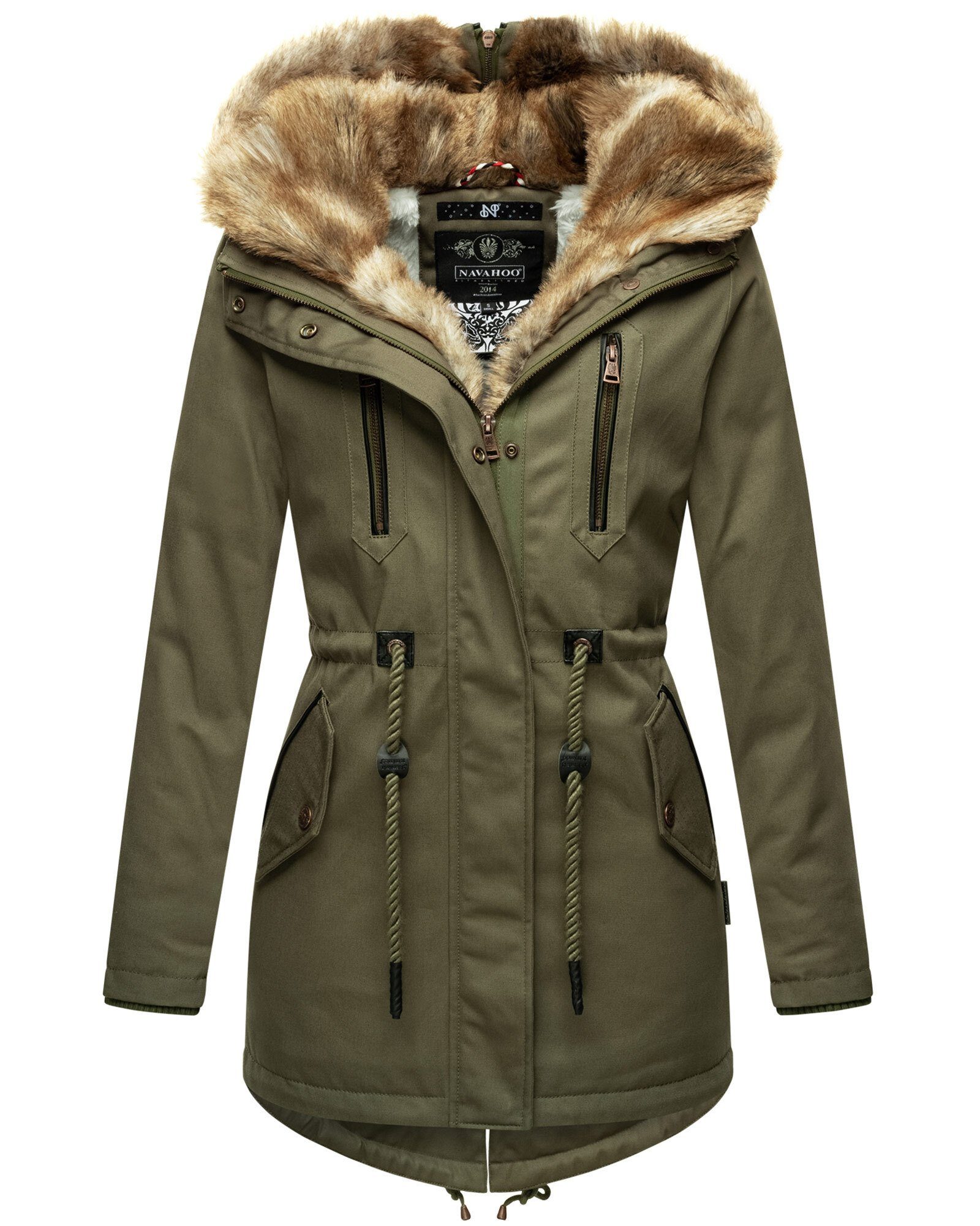 Navahoo Winterjacke Diamond Designer Winterjacke mit