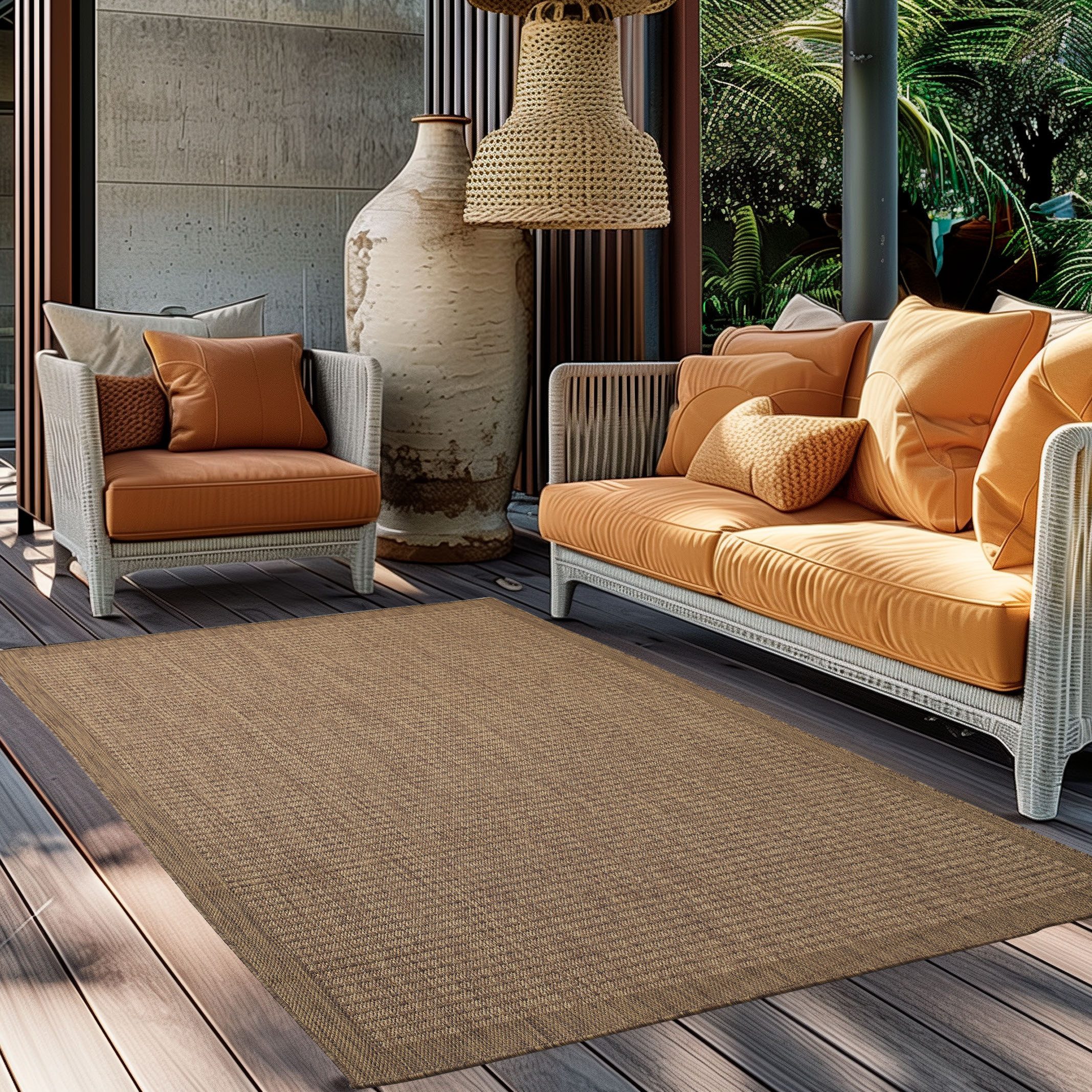 Ayyildiz Teppiche Outdoorteppich GIZA 1410, rechteckig,