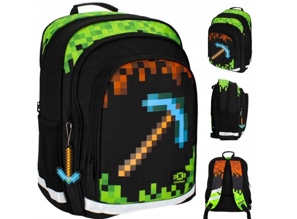 Starpak Schulrucksack Starpak Schulrucksack Pixel Green