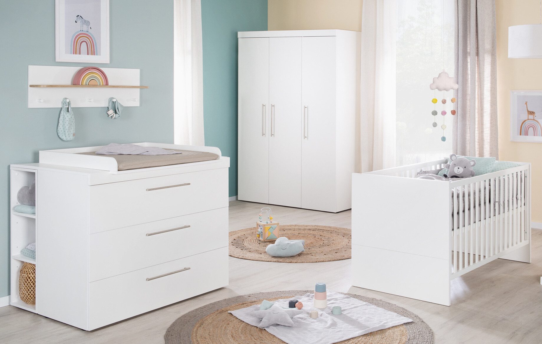 roba® Babyzimmer-Komplettset Kimi 3-teilig - Kinderzimmer