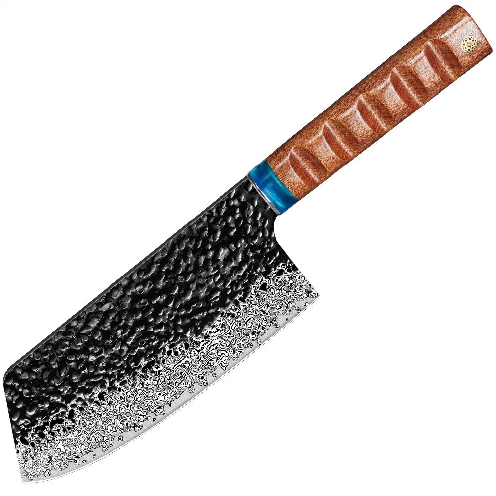 KingLux Hackmesser Damastmesser Hackmesser 67 Schichten