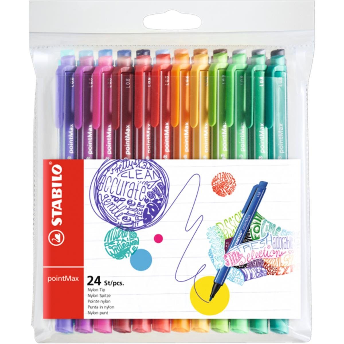 STABILO Faserstift STABILO pointMax Filzstift -