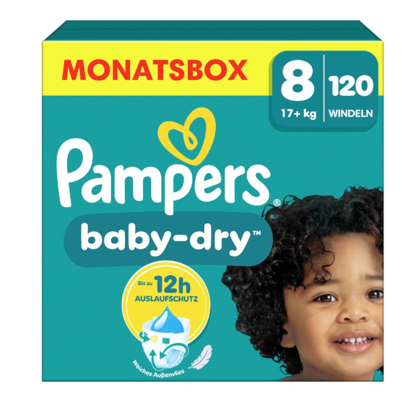 Pampers Windeln Windeln Baby Dry Gr.8