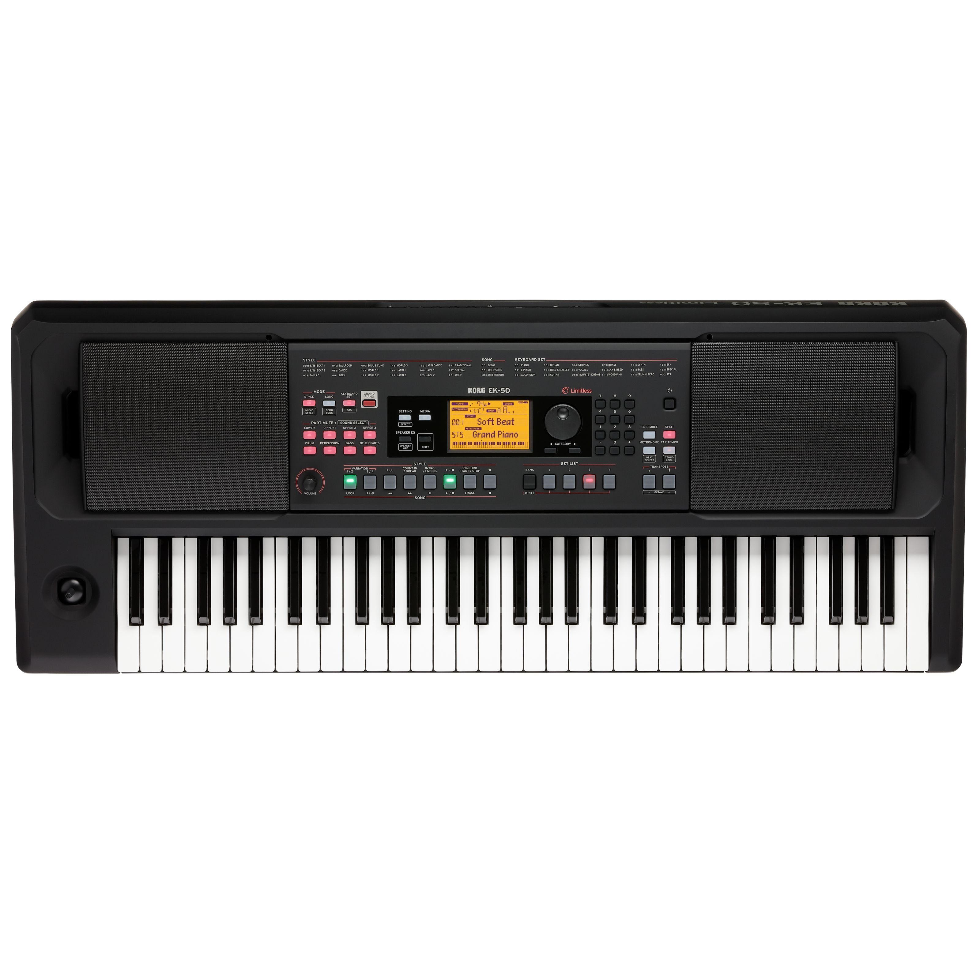 Korg Home-Keyboard (Keyboards, Home Keyboards), EK-50