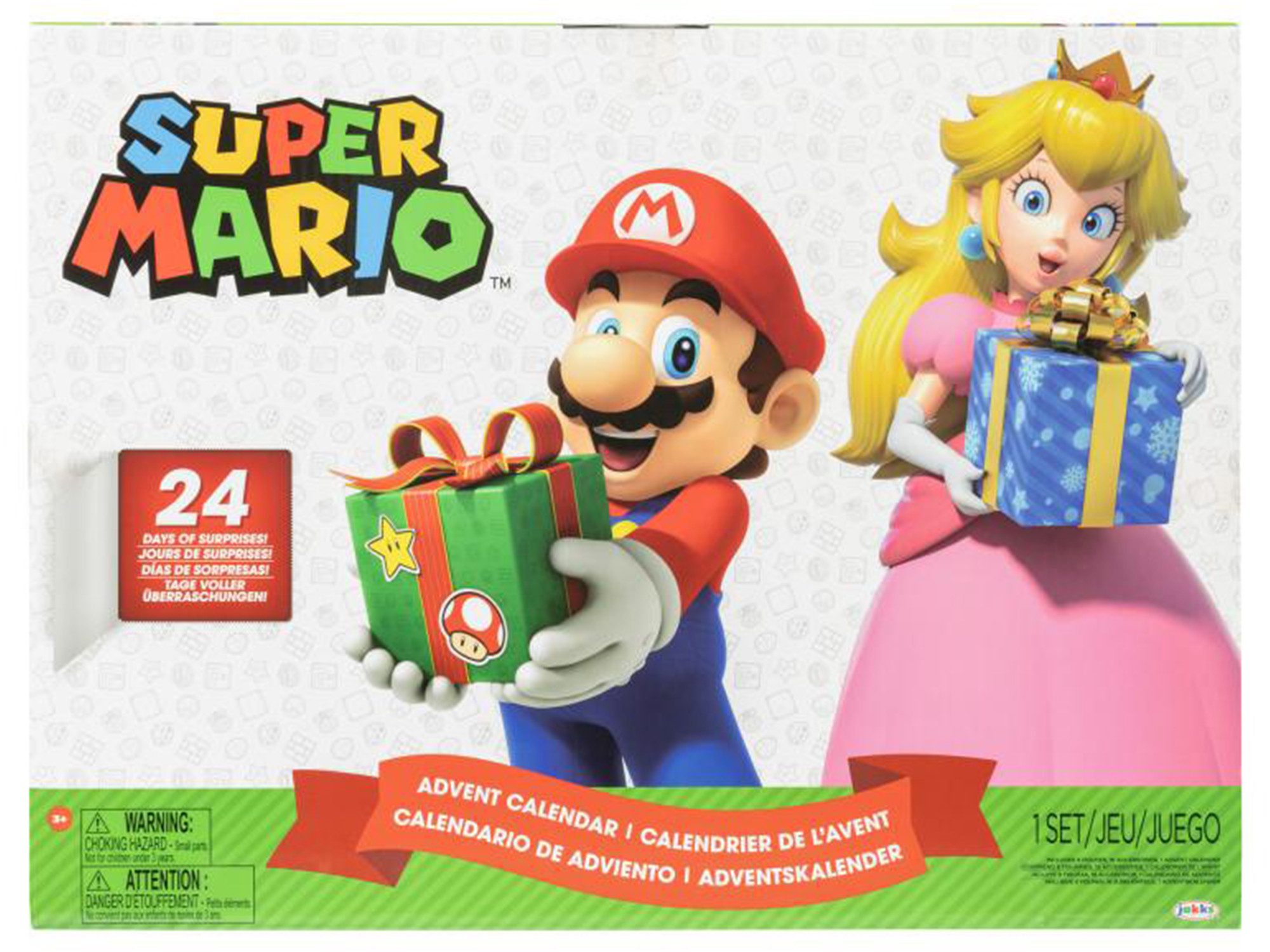 Nintendo Spielzeug-Adventskalender Nintendo Super Mario Xmas