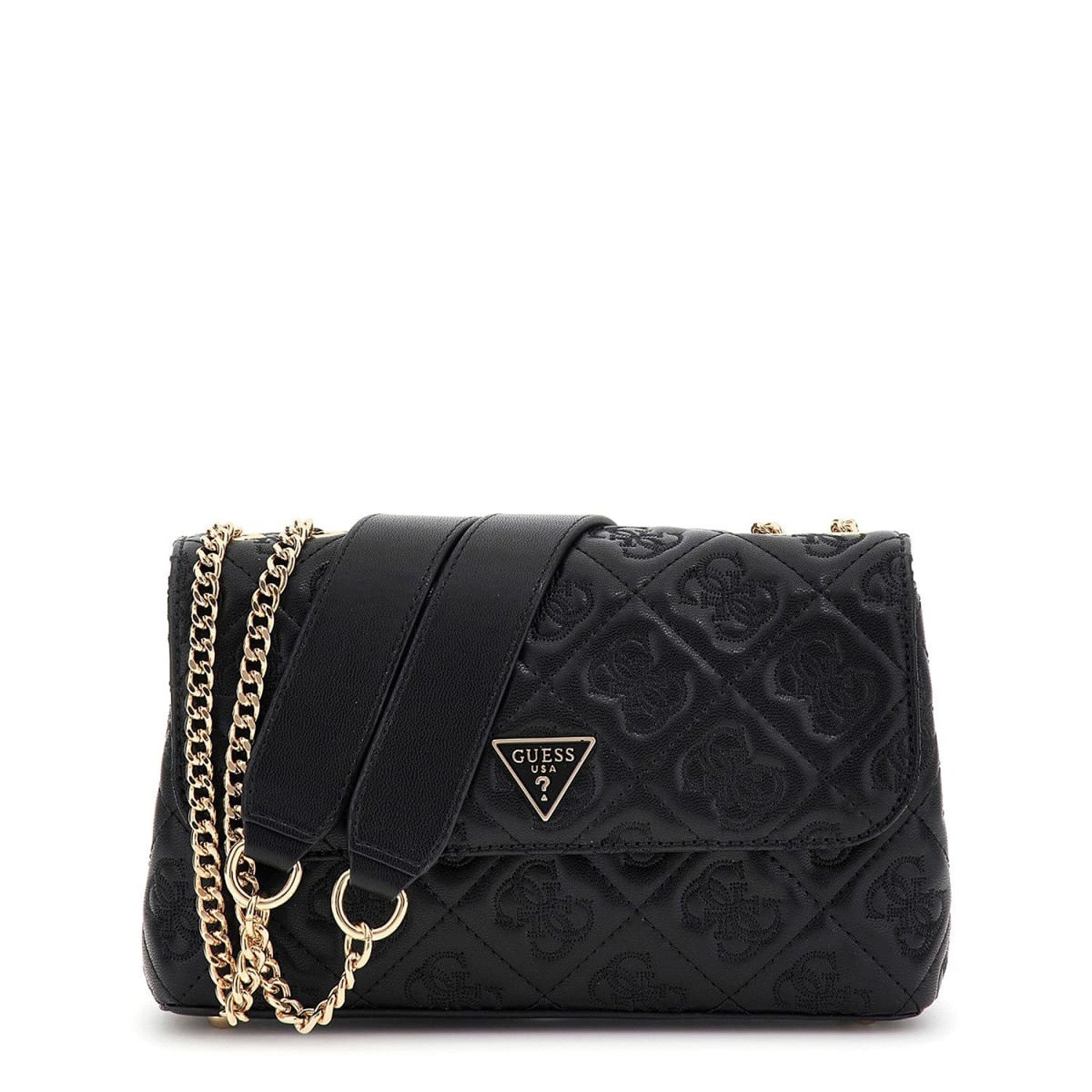 Guess Umhängetasche GUESS Schultertasche Adelasia Black