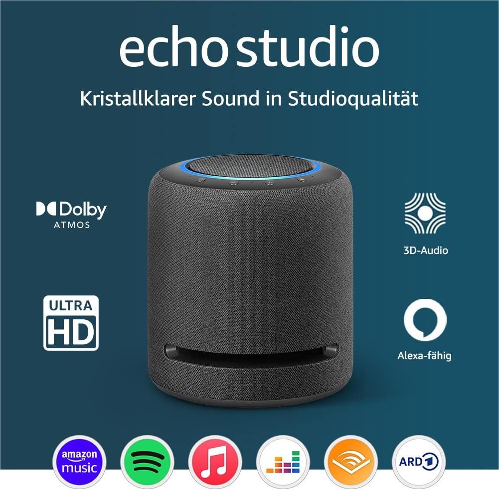 Amazon Echo Studio Smart-Home-Hub und Alexa