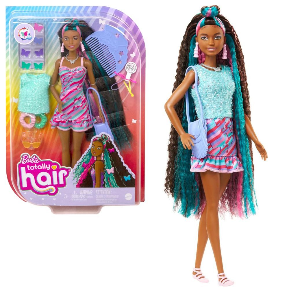 Barbie Anziehpuppe Totally Hair Barbie Mattel
