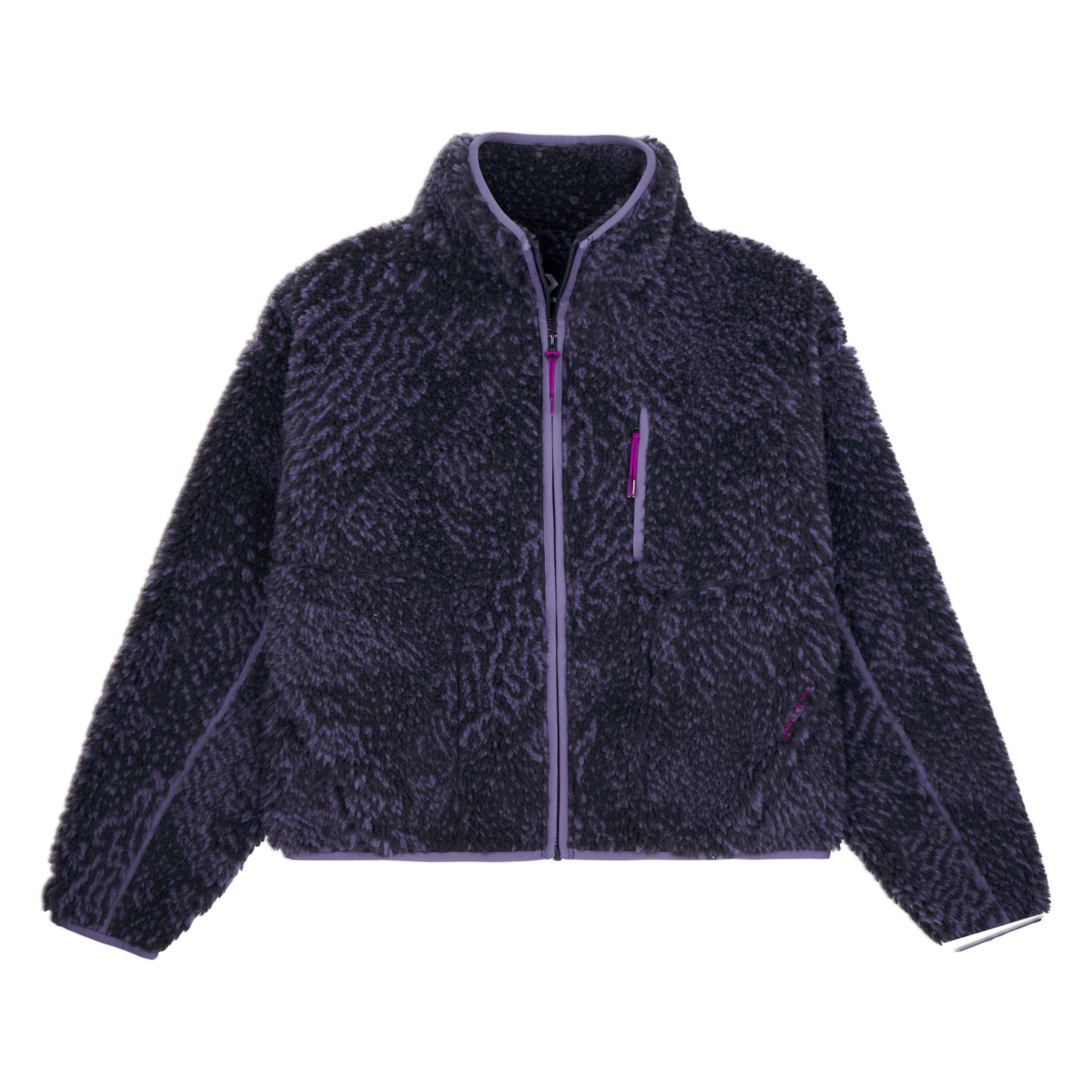 Converse Fleecejacke WOMEN'S CONVERSE PRINTED SHERPA