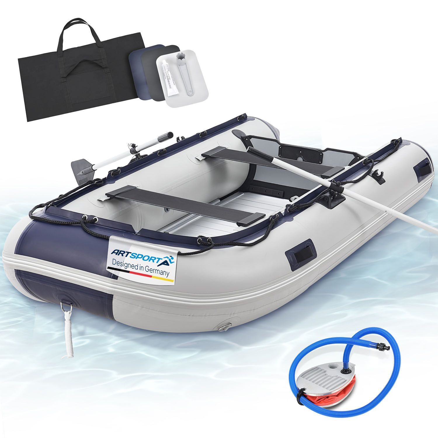 ArtSport Schlauchboot, bis 4 Personen -