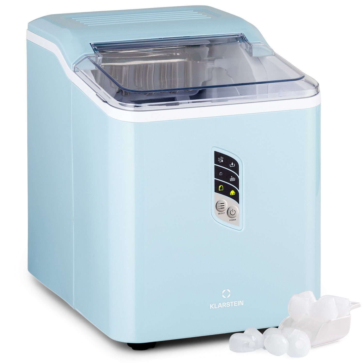 Klarstein Eiswürfelmaschine Albaron, Eiswürfelbereiter Elektrisch Ice