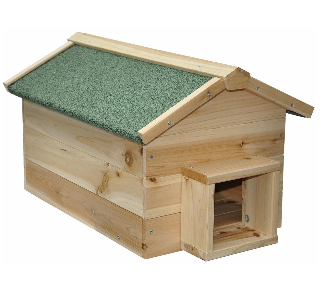 nanook Kleintierkäfig Igelhaus Kleintierhaus natur 50