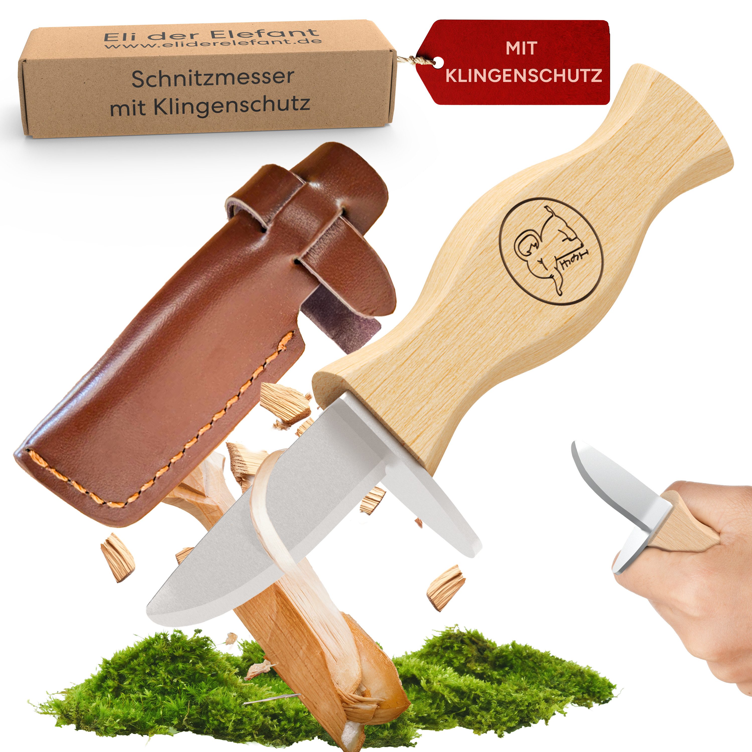 Eli Taschenmesser Schnitzmesser für Kinder ab