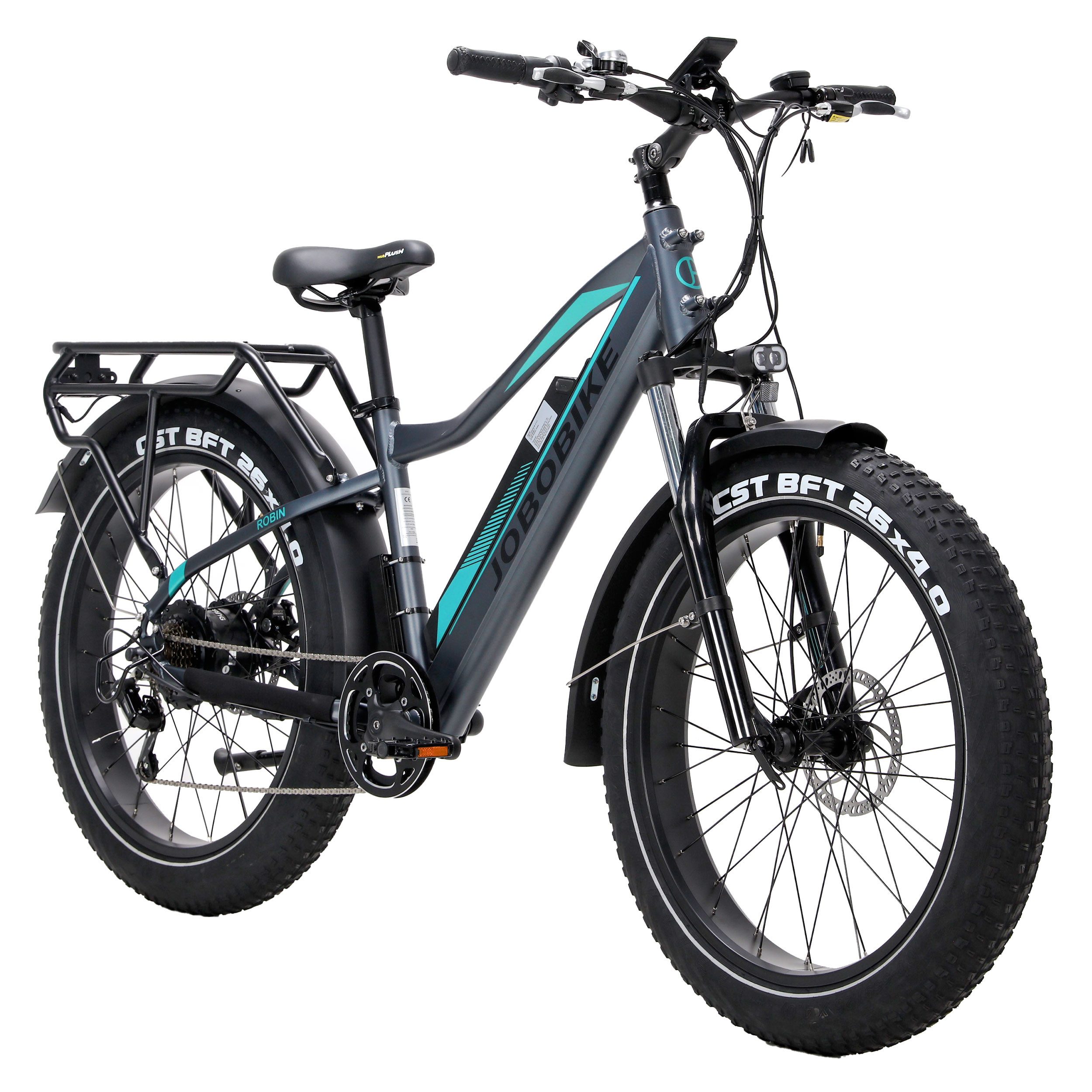 JOBOBIKE E-Bike Mountainbike 26x4 Zoll Elektrofahrrad