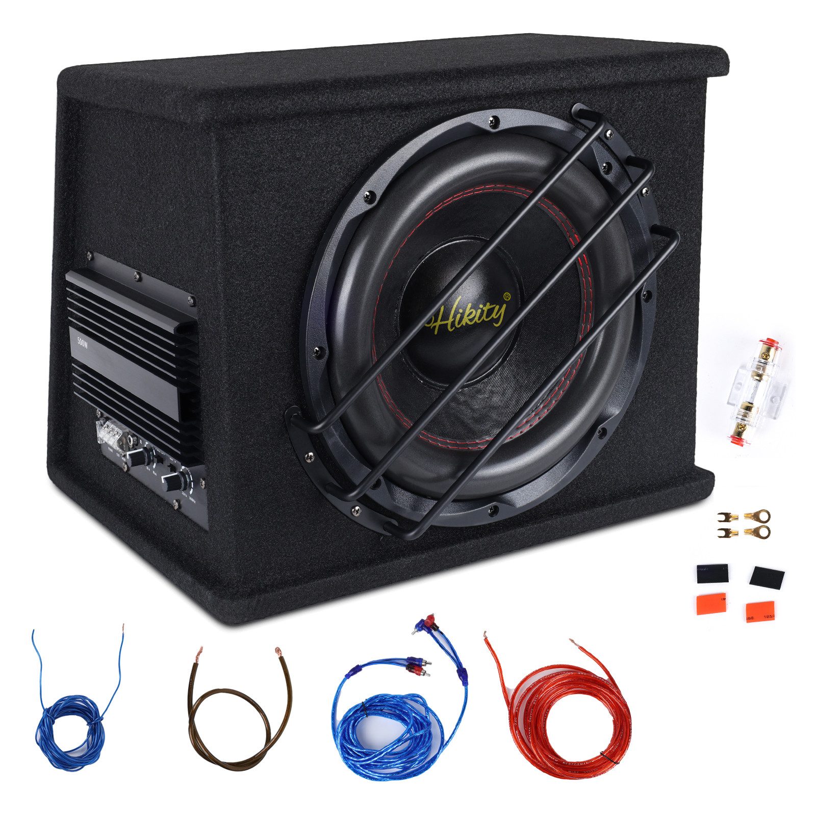 Hikity 1 Set Auto Subwoofer+Sub Gehäuse