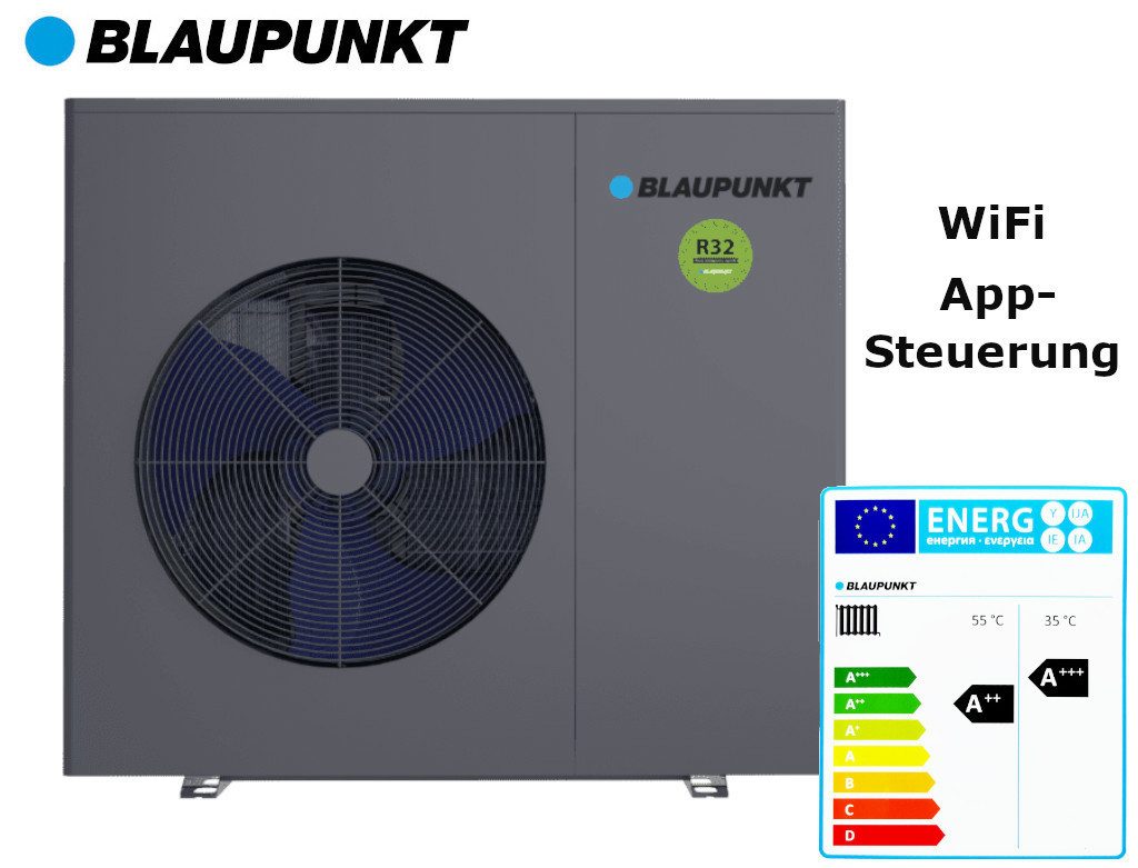 Blaupunkt Luft-Wasser-Wärmepumpe Blaupunkt Wärmepumpe Monoblock Luft/-Wasser