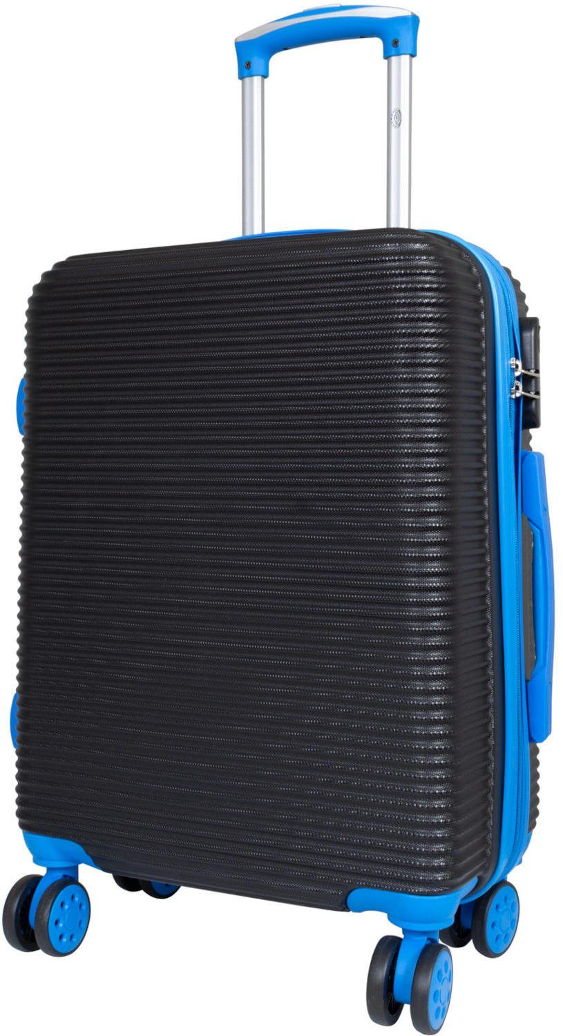 Warenhandel König Hartschalen-Trolley Santorin, 4 Rollen,