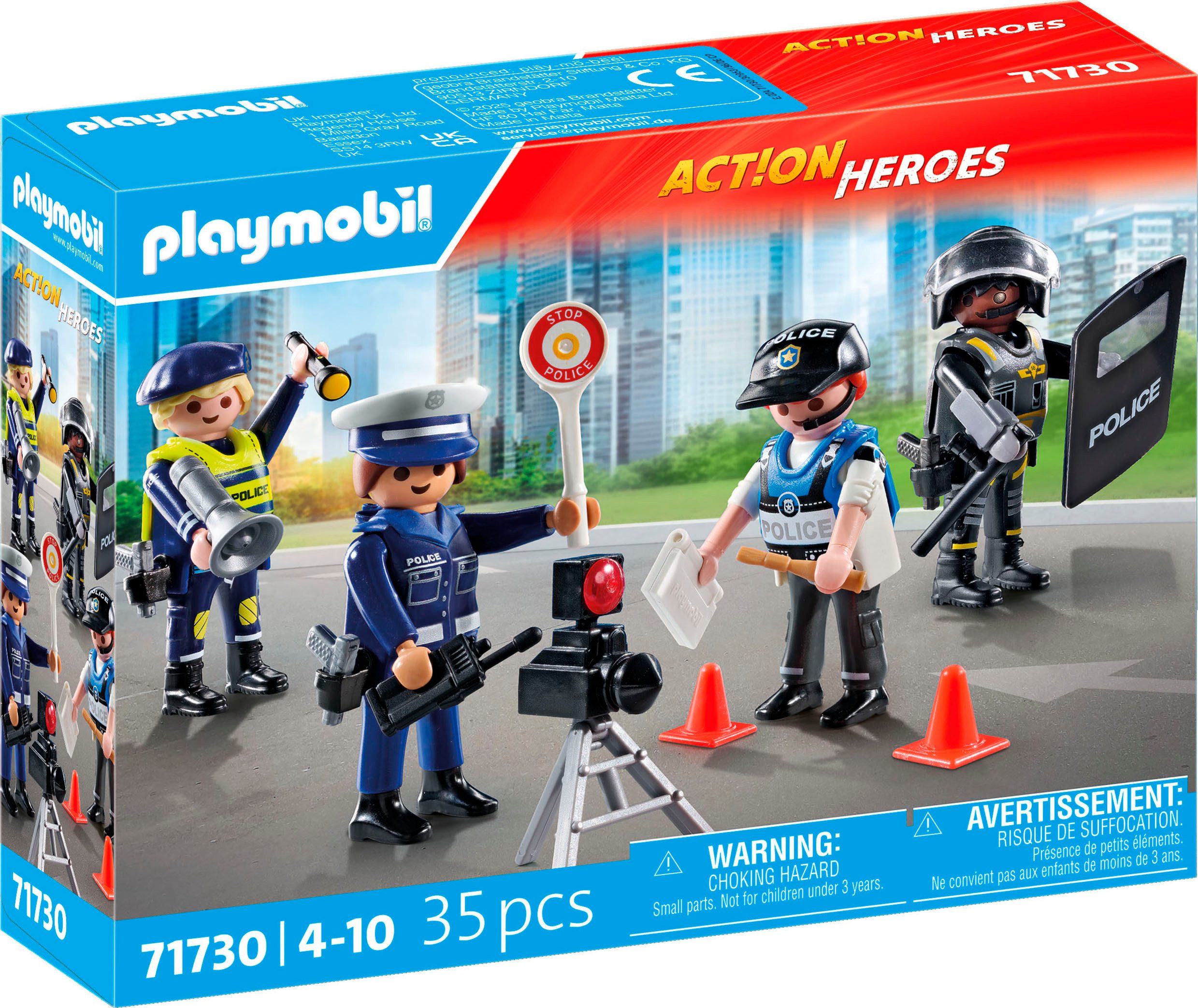 Playmobil® Figurenset Polizei (71730), Playmobil Action