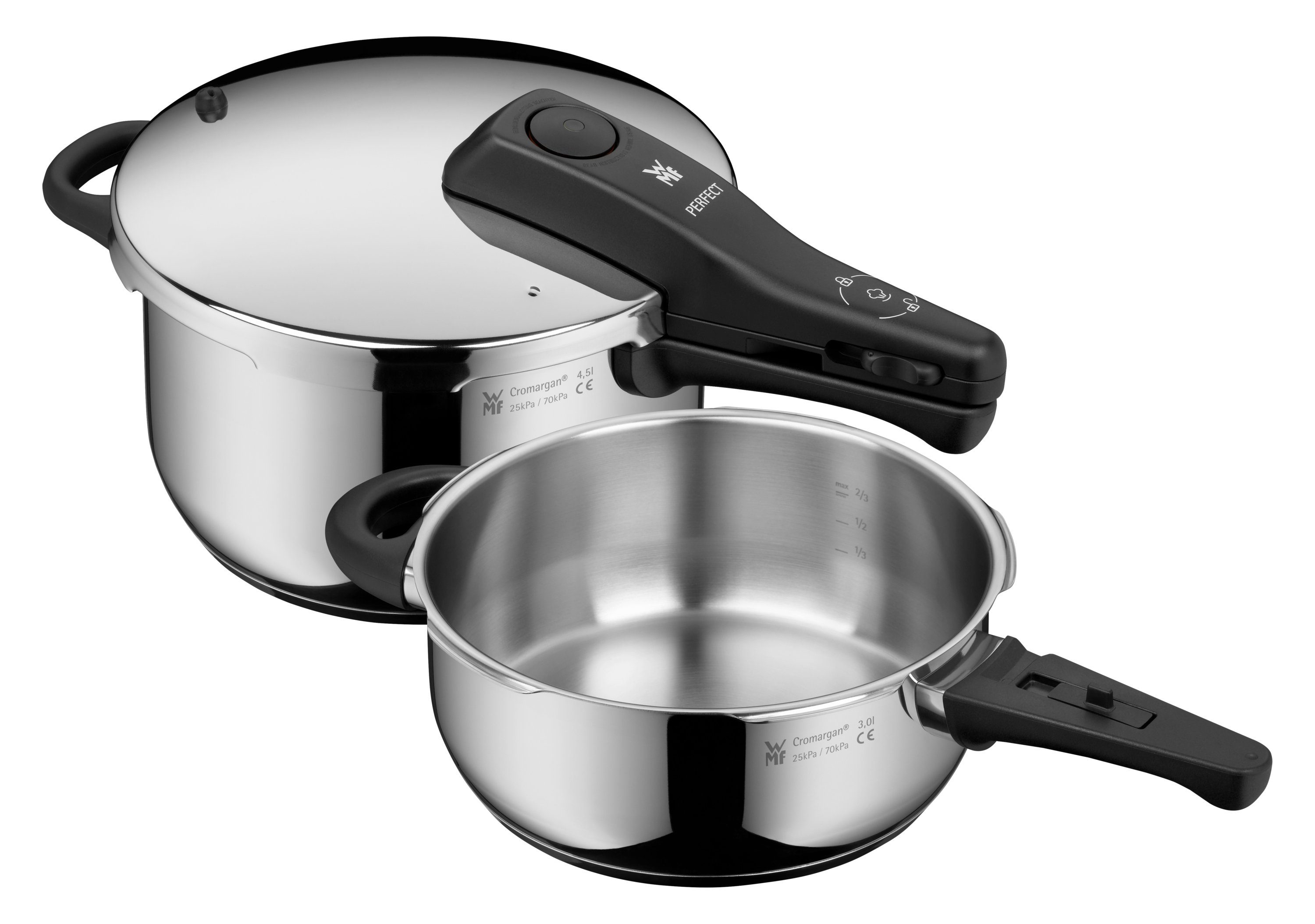 WMF Schnellkochtopf Perfect, Cromargan® Edelstahl Rostfrei