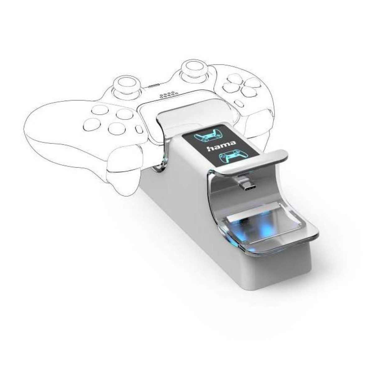 Hama Dual Ladestation für Sony PS5