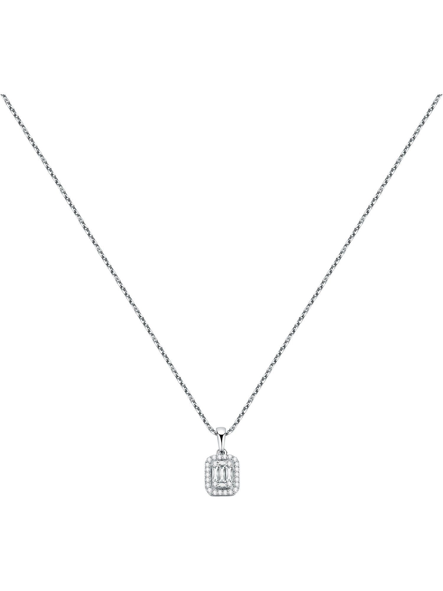CHRIST Goldkette CHRIST Damen-Kette 750er Weißgold