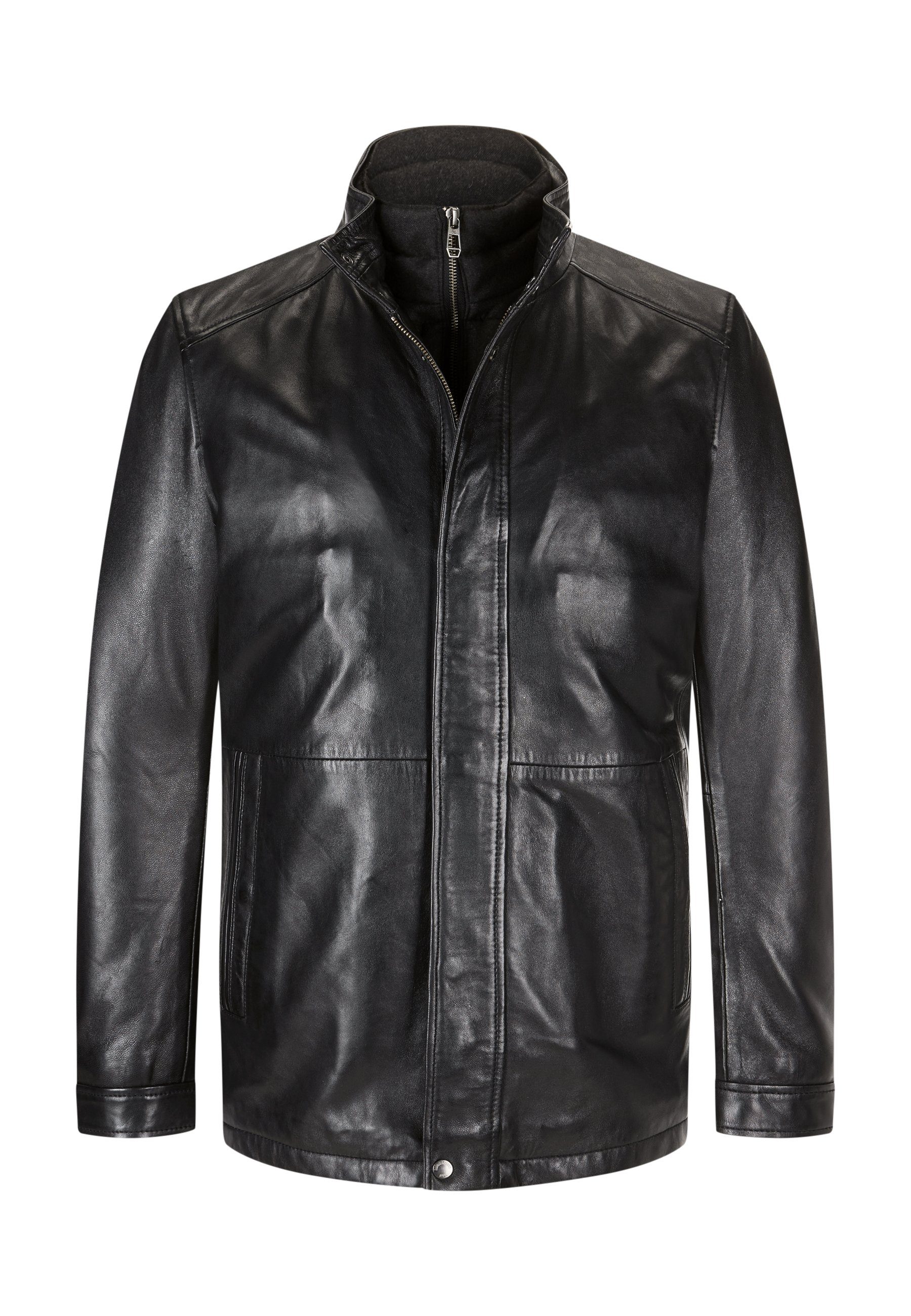 Milestone Lederjacke MSBaki Herren Bikerjacke Jacke