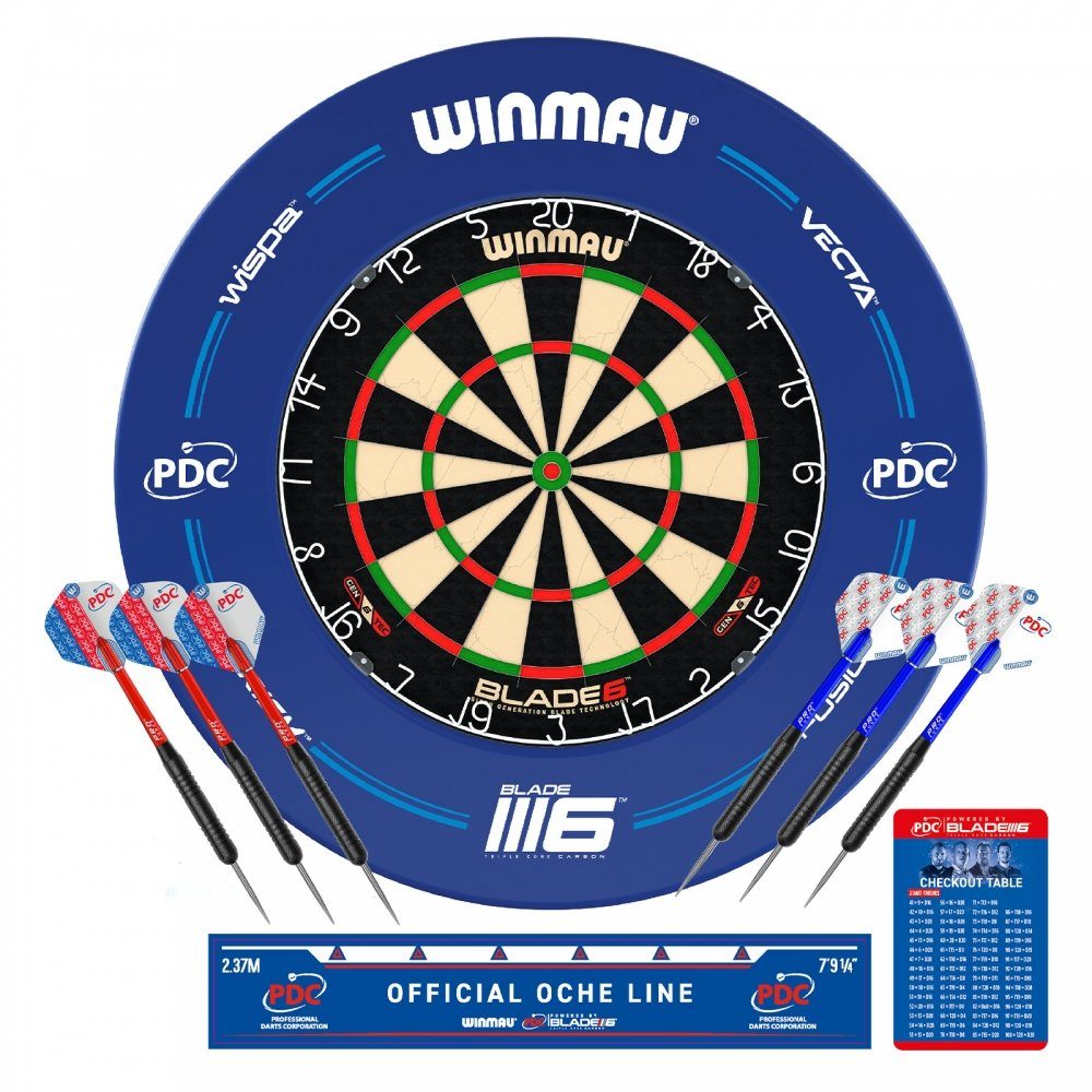 Winmau Dartscheibe Dartboard Surround Set PDC