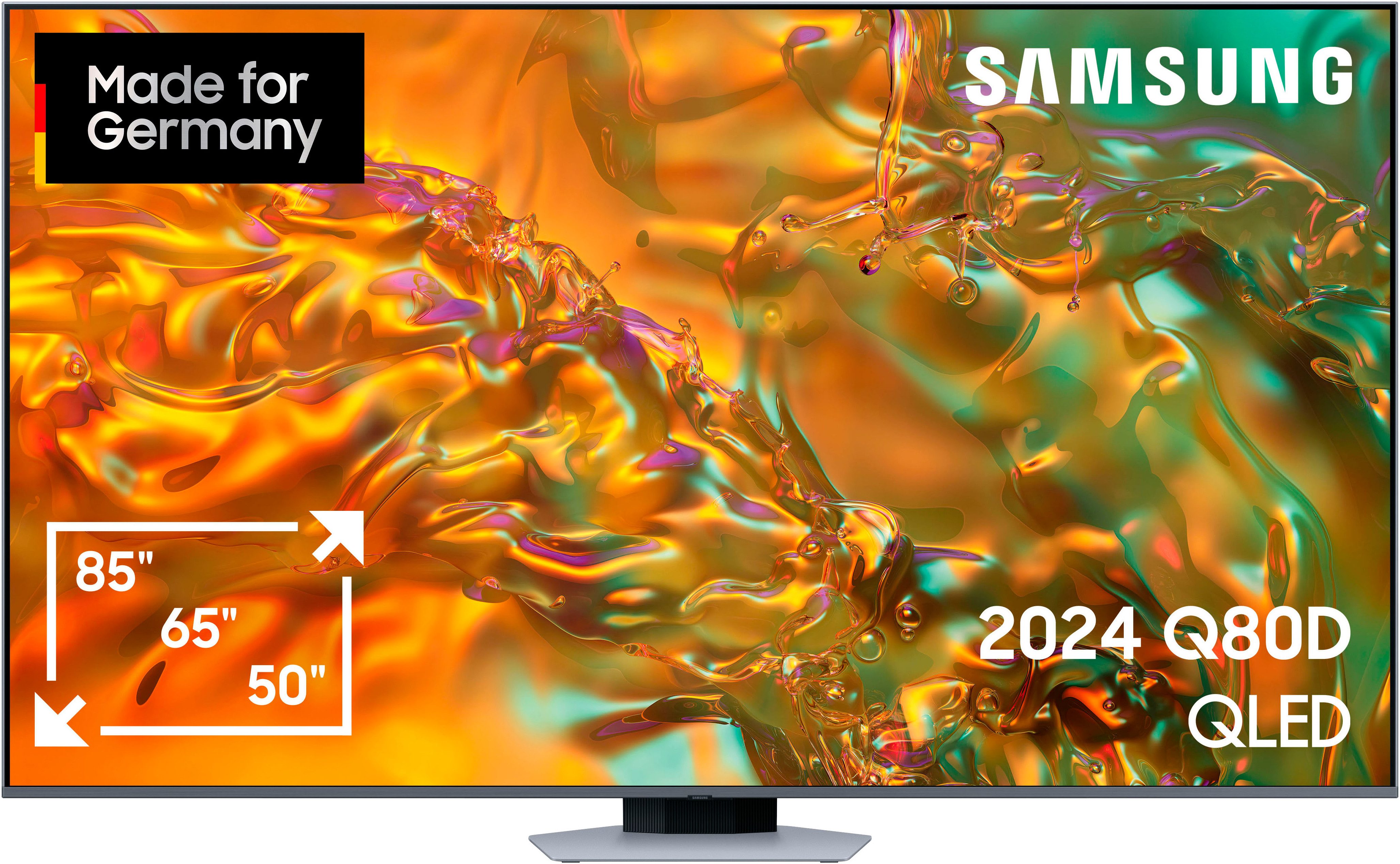 Samsung GQ85Q80DAT QLED-Fernseher (214 cm/85 Zoll,