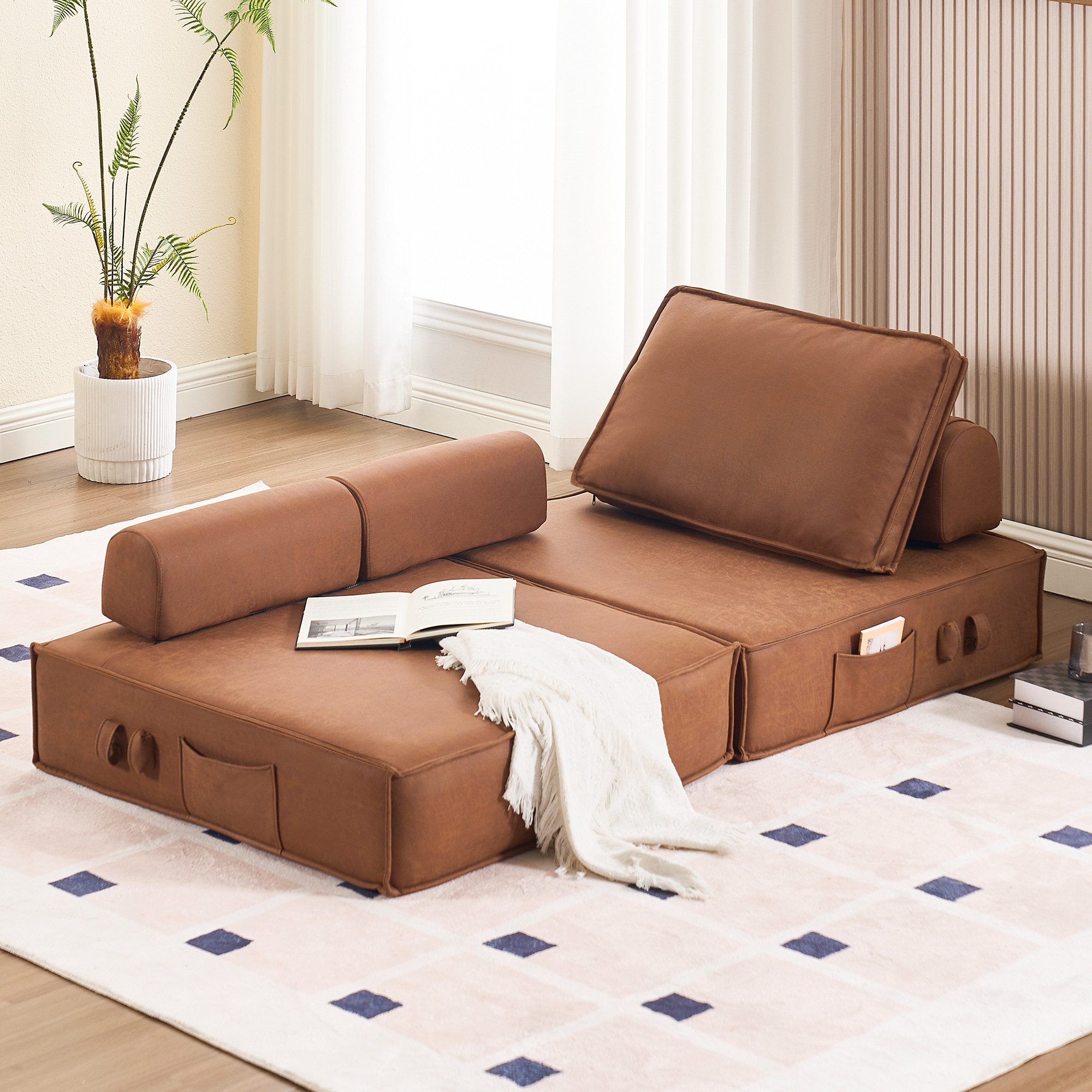 HOMYEDAMIC Relaxsessel Einzelne Schlafcouch