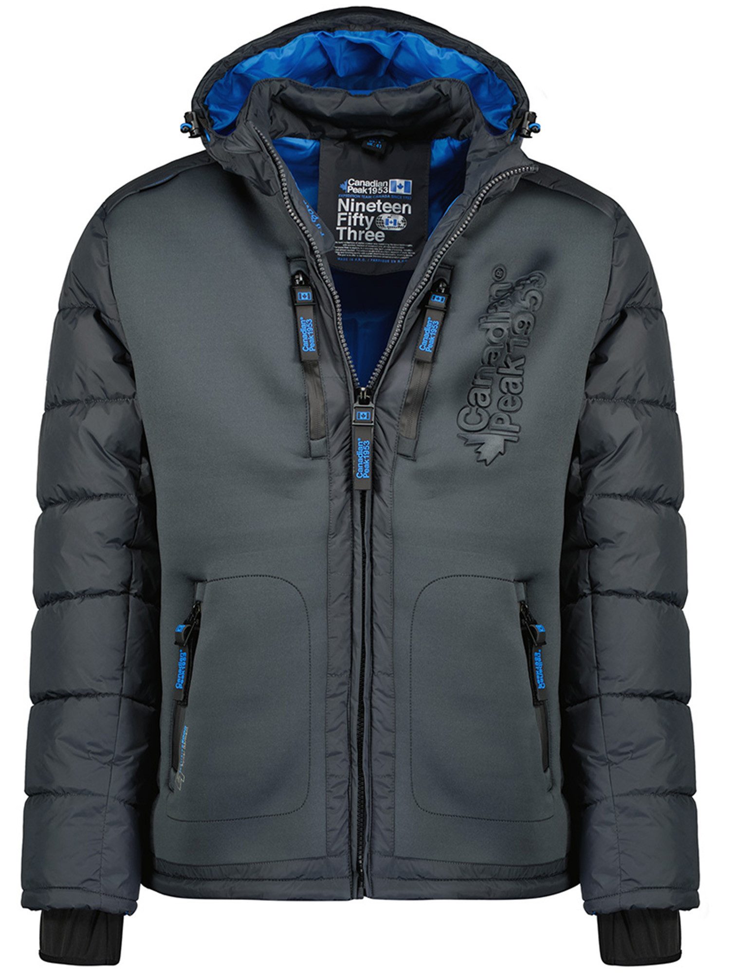Canadian Peak Winterjacke Herren Winterjacke Steppjacke