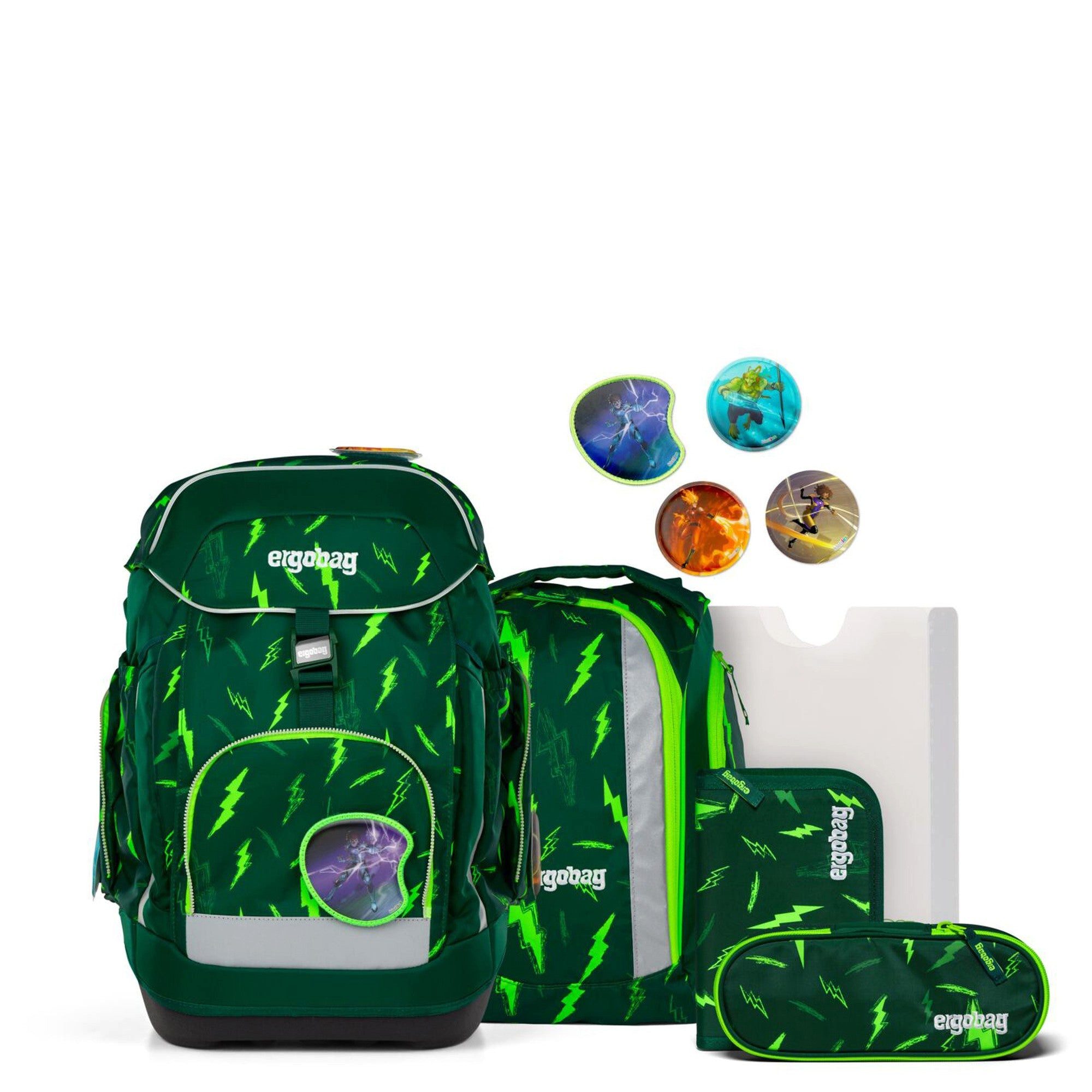 ergobag Schulranzen Maxi 'Lumi' - Schulrucksack