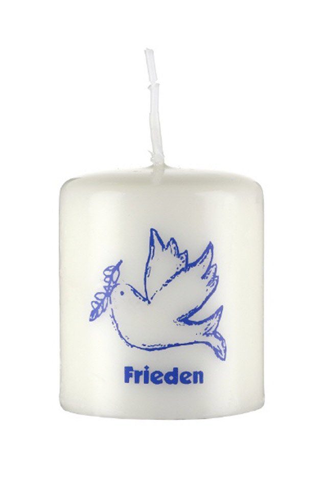 Kopschitz Kerzen Stumpenkerze Osterkerze Friedenstaube 60