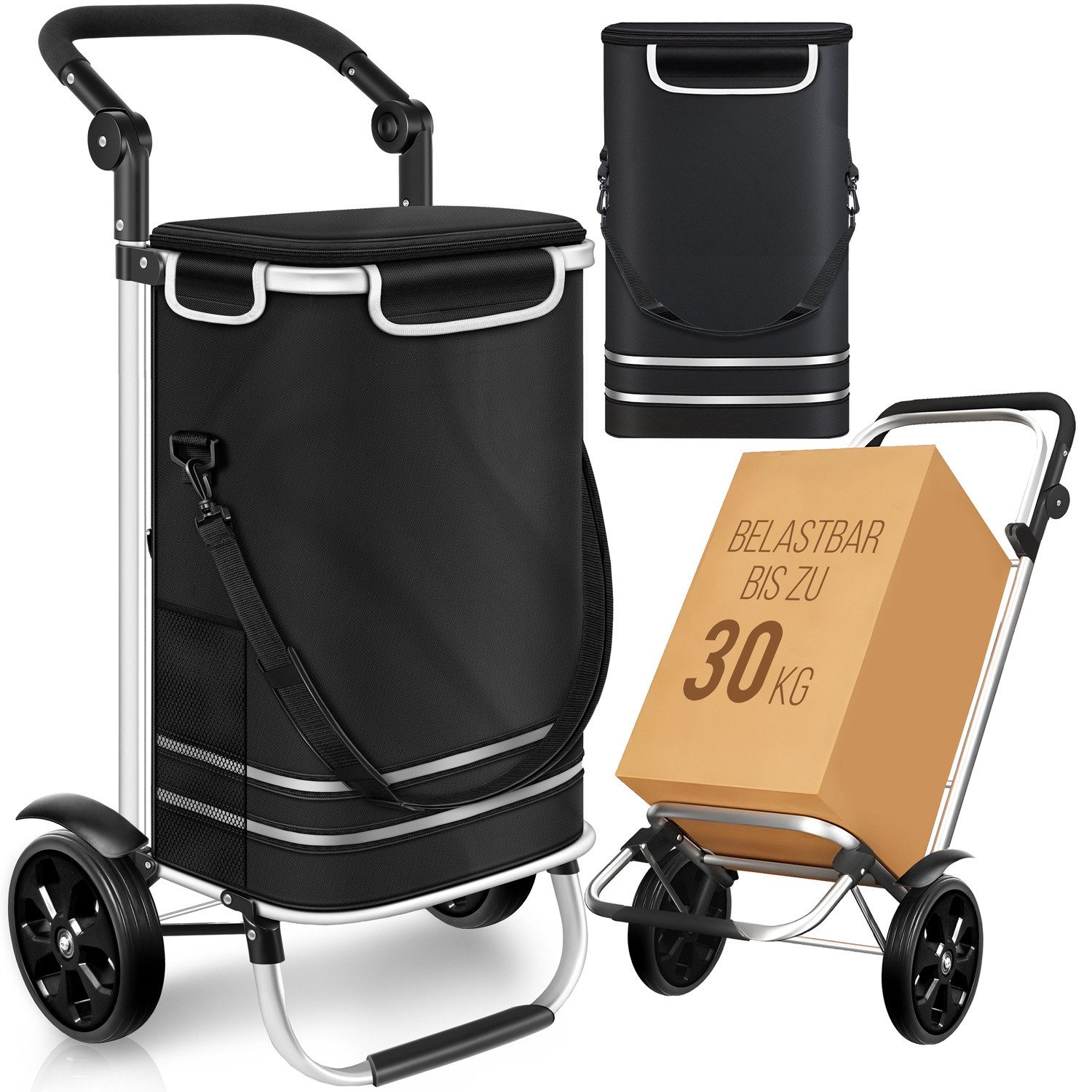Dimono Einkaufstrolley 3 in1 Trolley zum