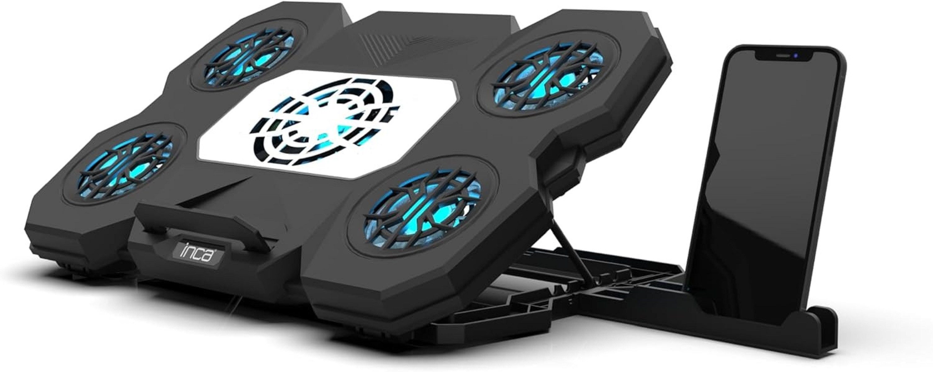 INCA Notebook-Kühler EMPOUSA Gaming Laptop-Kühler Notebook-Kühlunterlage