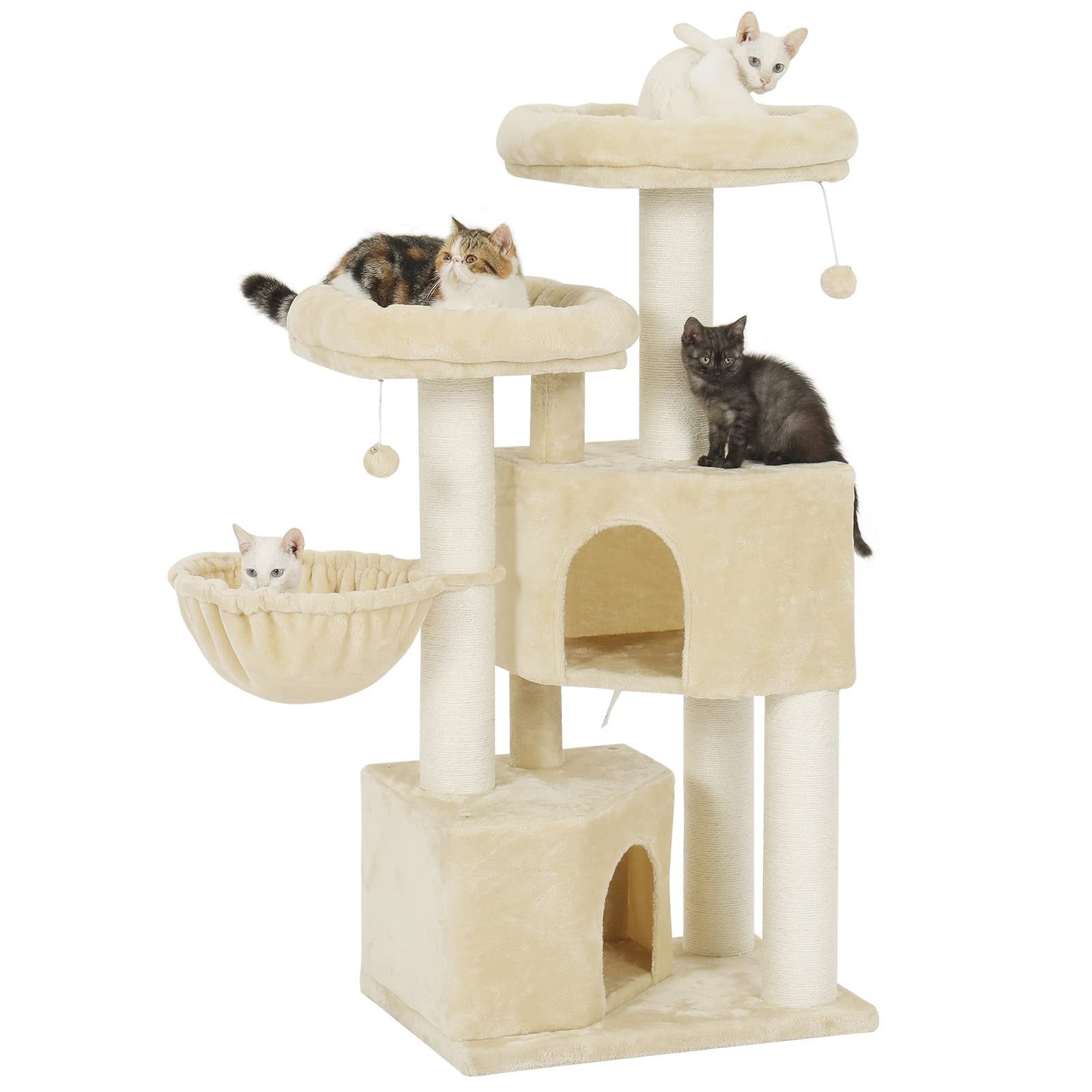 MSMASK Kratzbaum groß für Katzen stabil