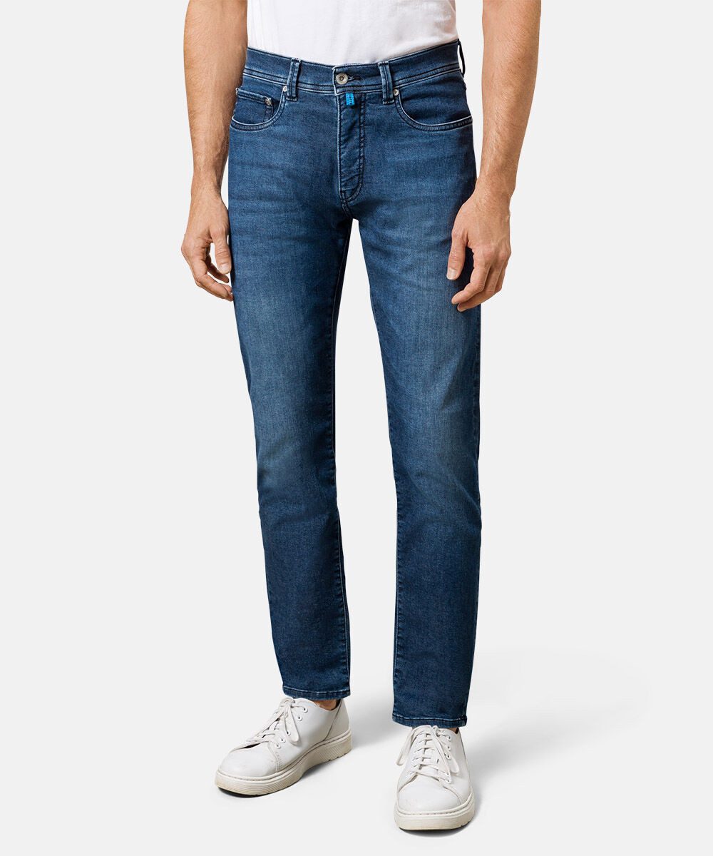 Pierre Cardin Slim-fit-Jeans PC-Lyon mit stilvollem