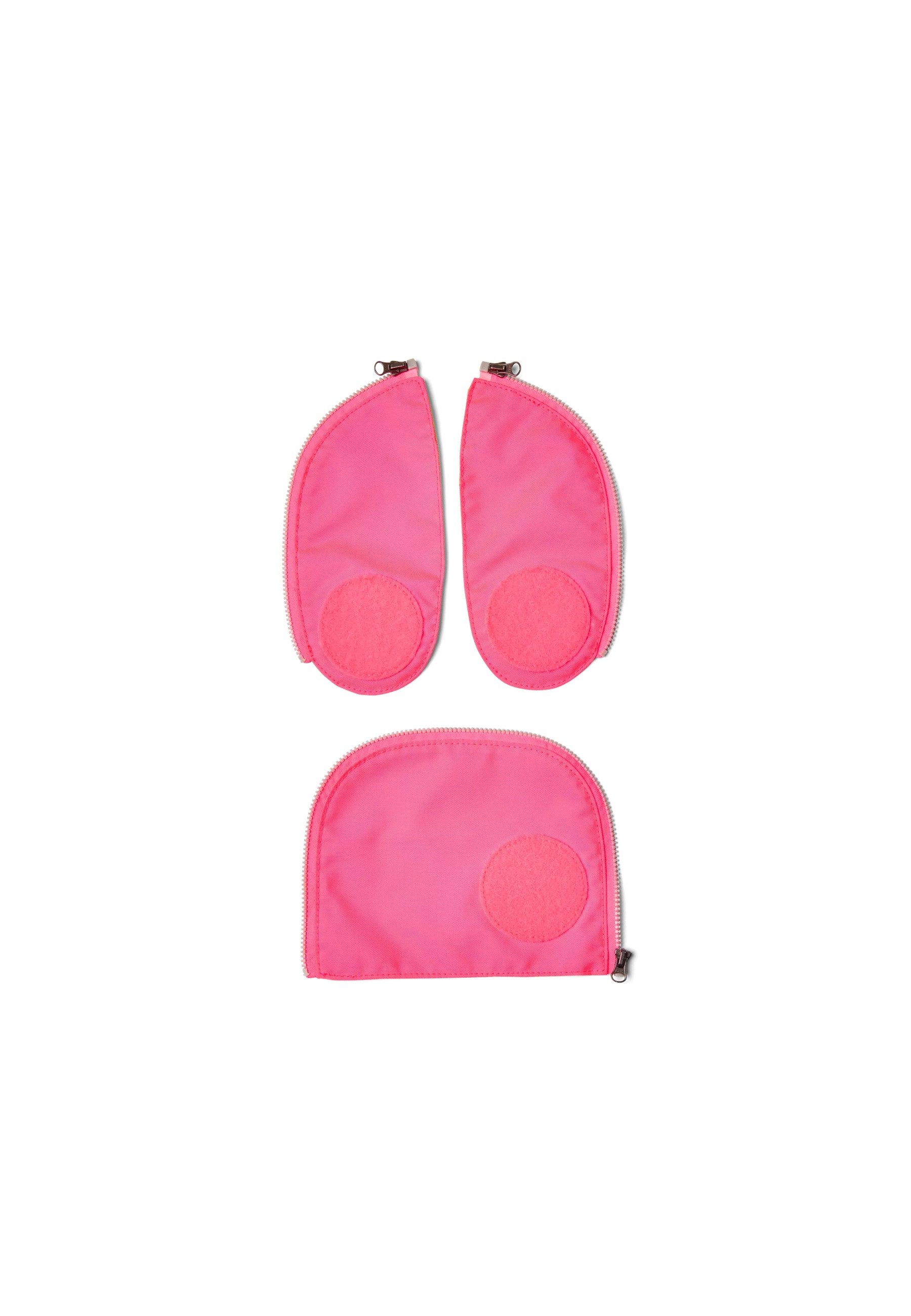 ergobag Schulranzen Fluo Zip Set (3-tlg.,