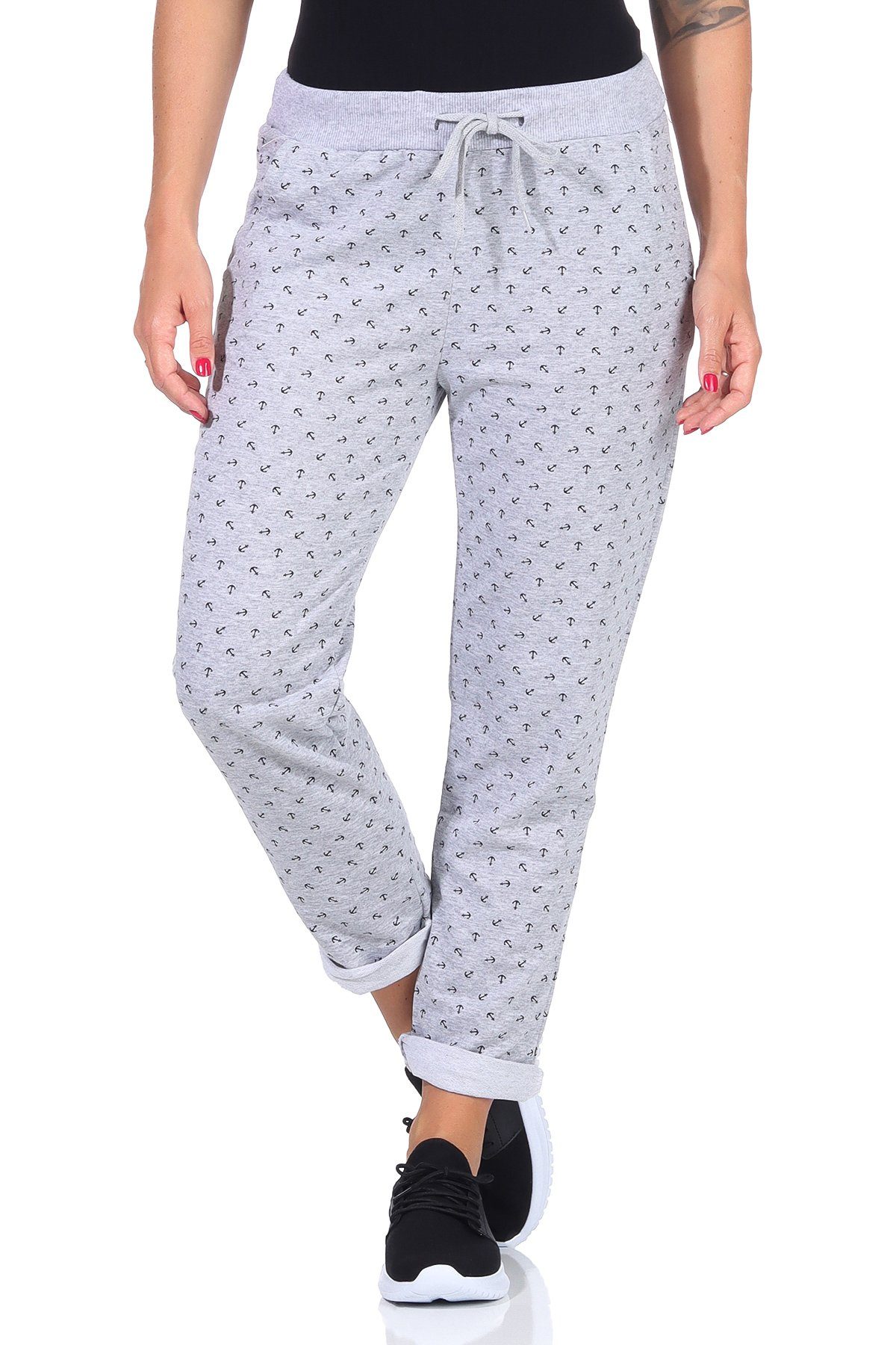 CLEO STYLE Jogginghose Damen Jogginghose 1313