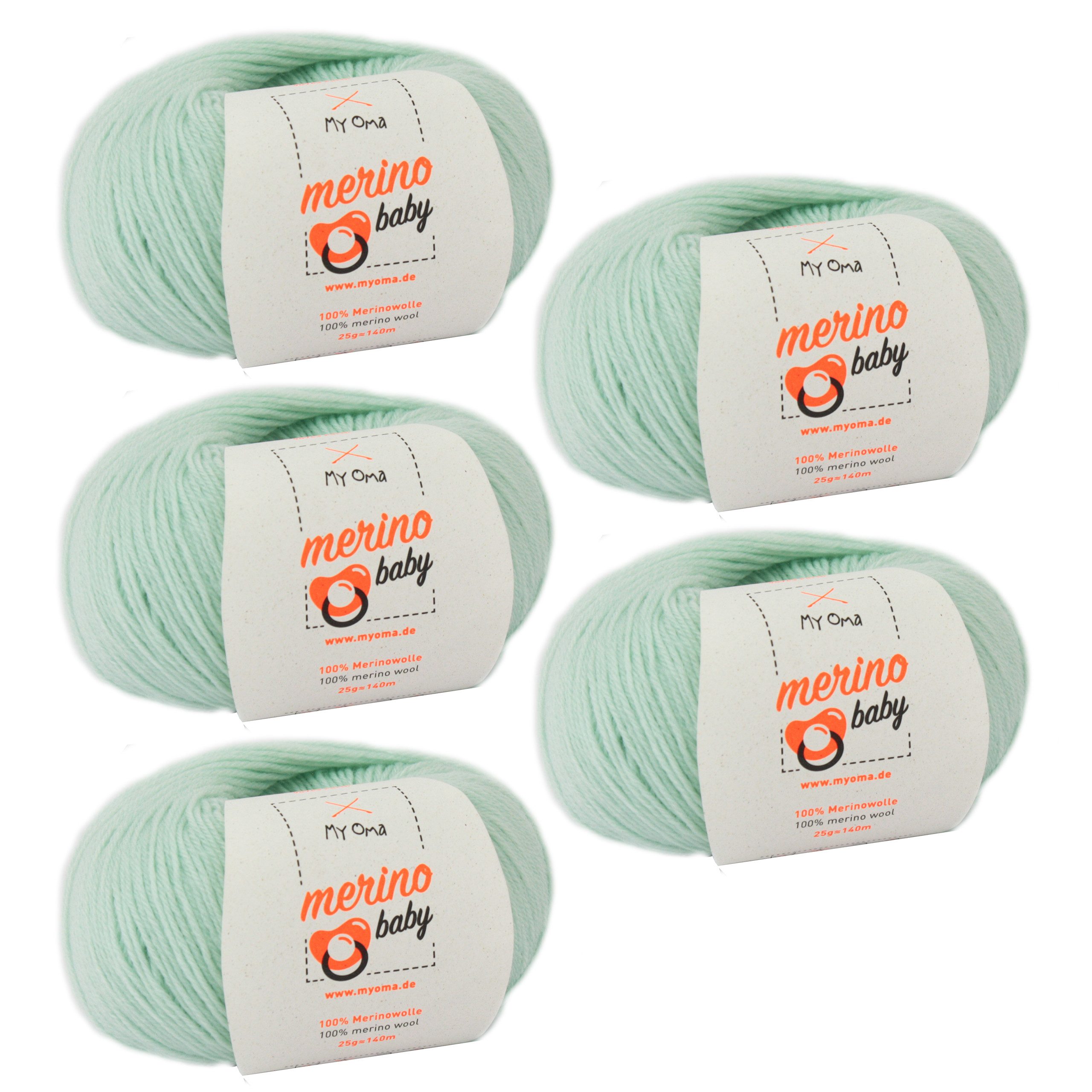 MyOma Wolle Merino Baby - Strick-
